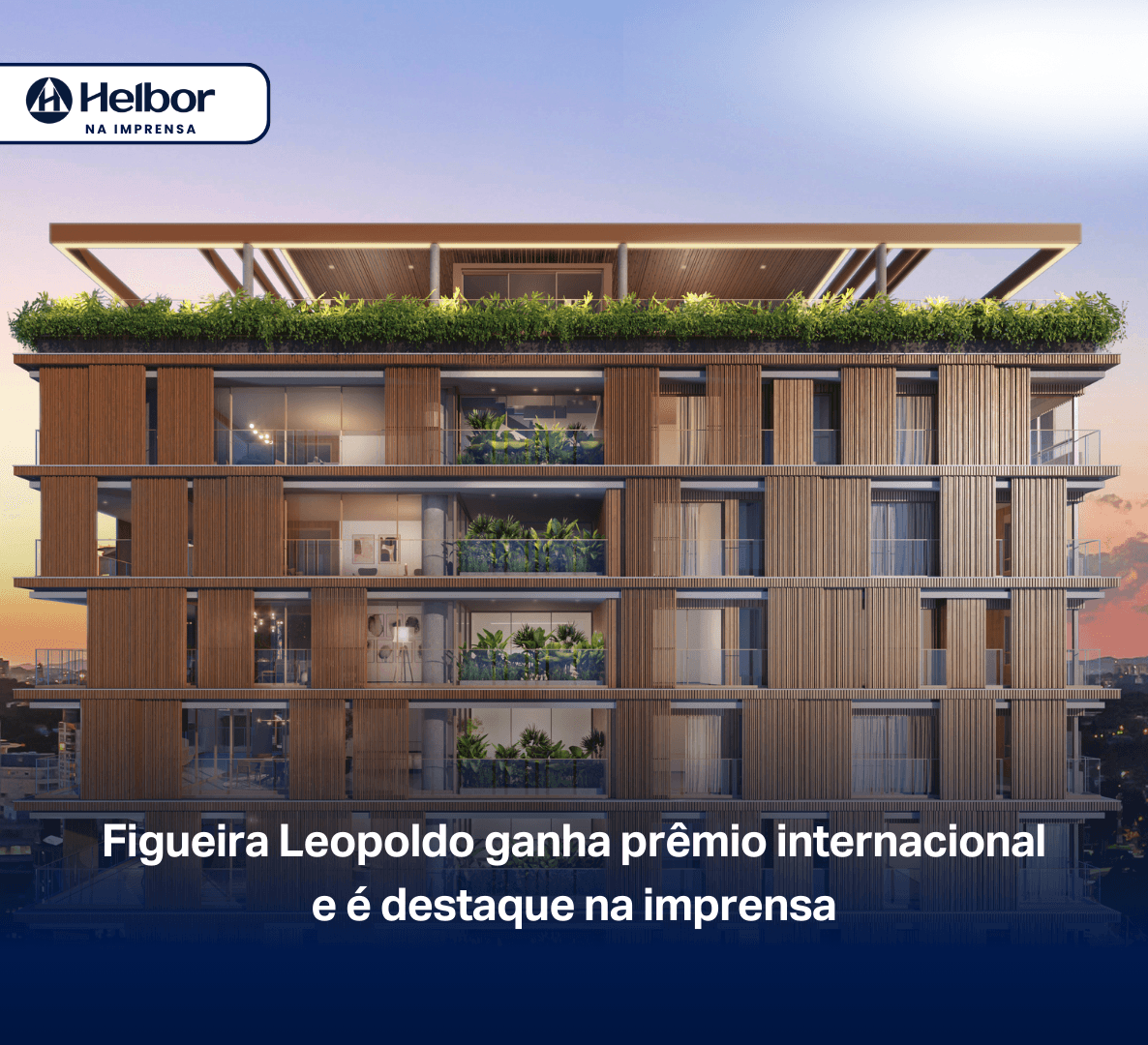 Figueira Leopoldo ganha prêmio internacional e é destaque na imprensa