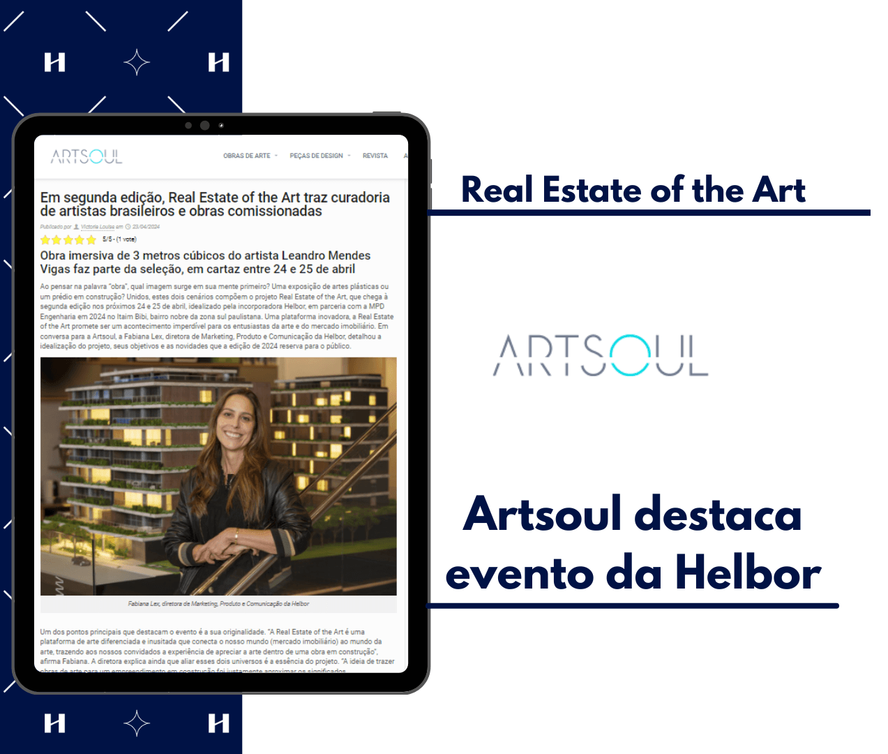 Artsoul traz evento da Helbor no destaque 