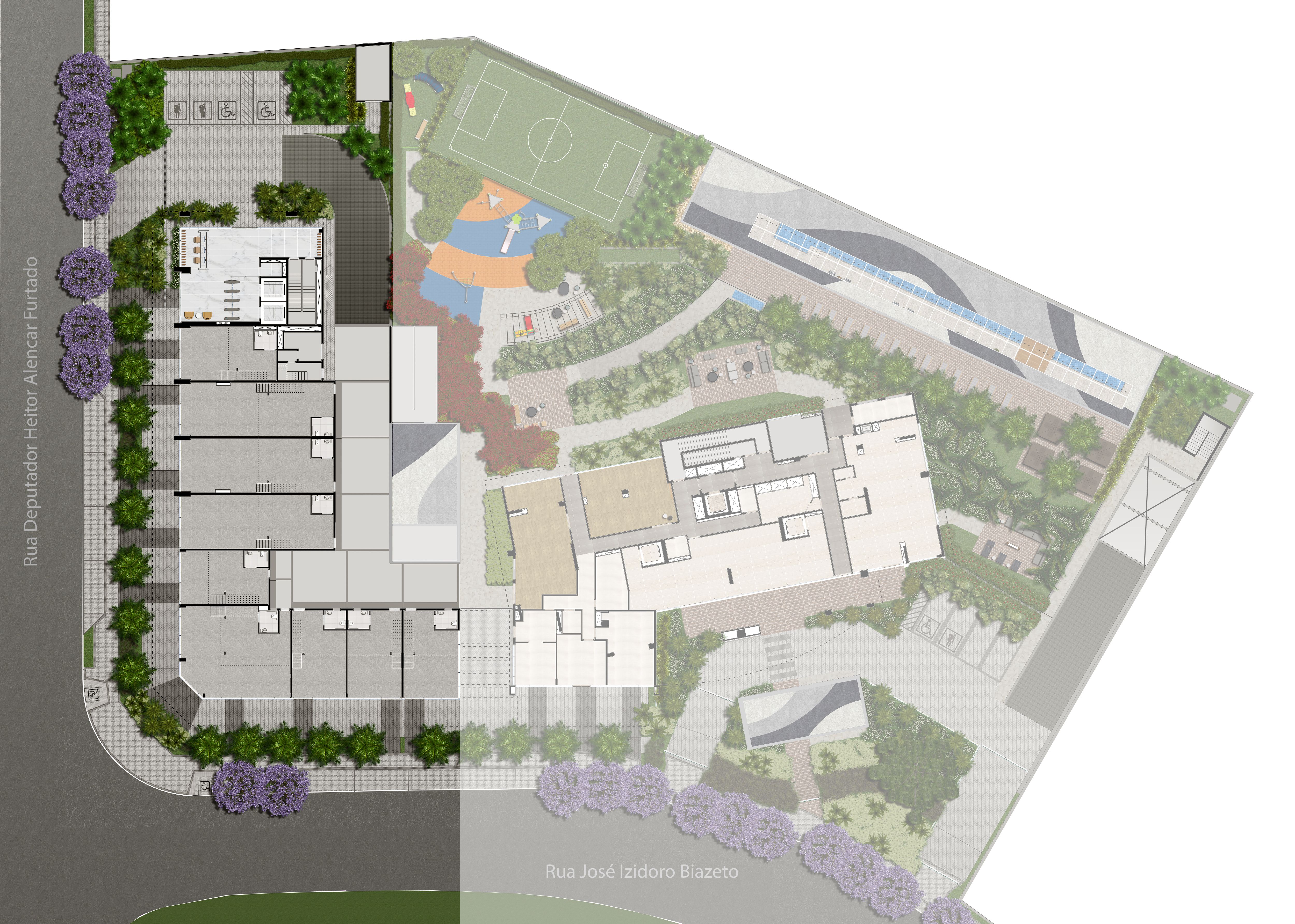 Helbor Offices Prime Ecoville — Implantação