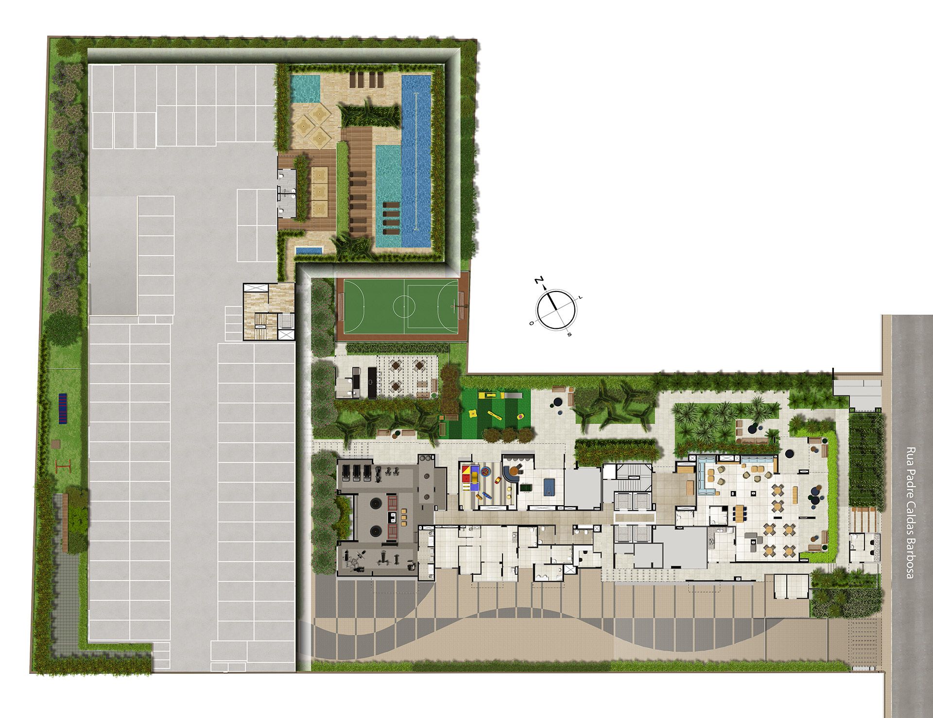 Helbor Spazio Vita - Implantação