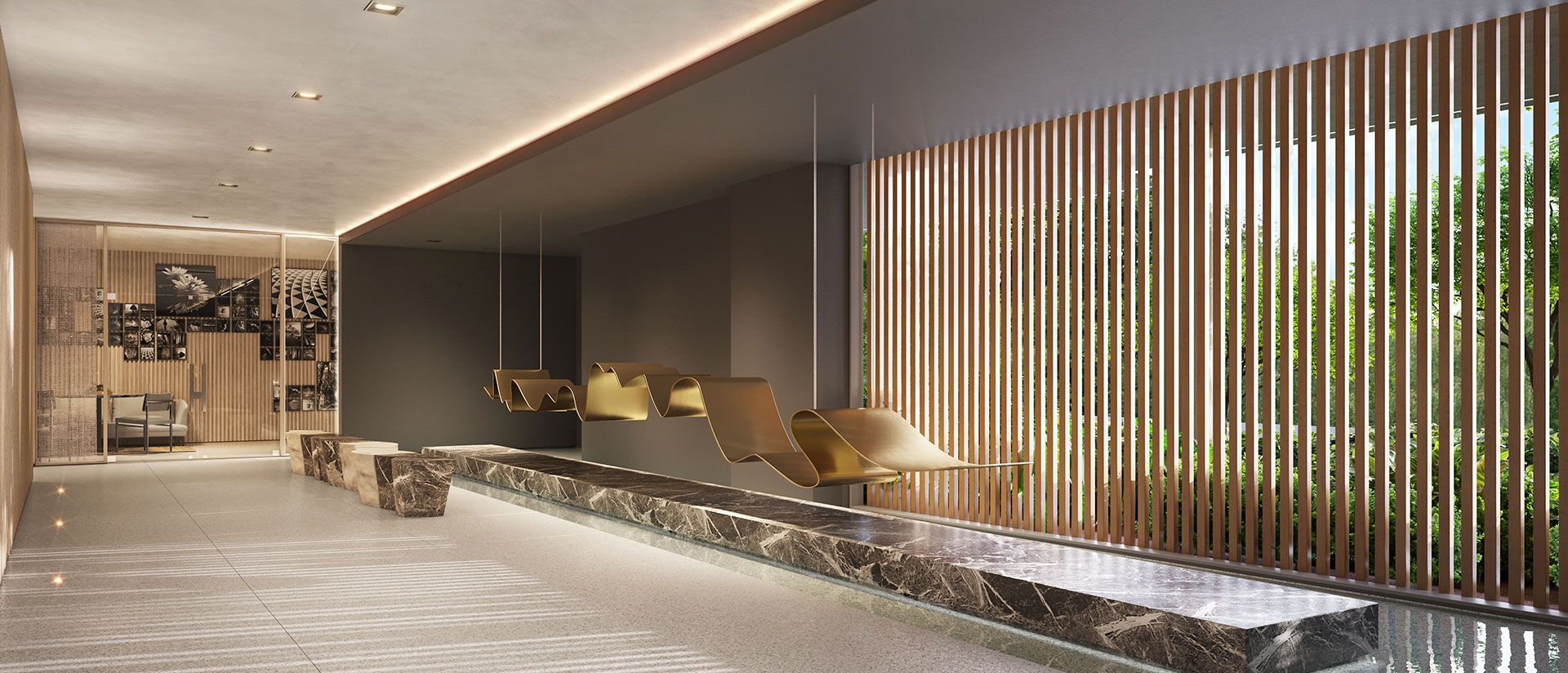 Helbor Jardins por Artefacto — Artefacto hall