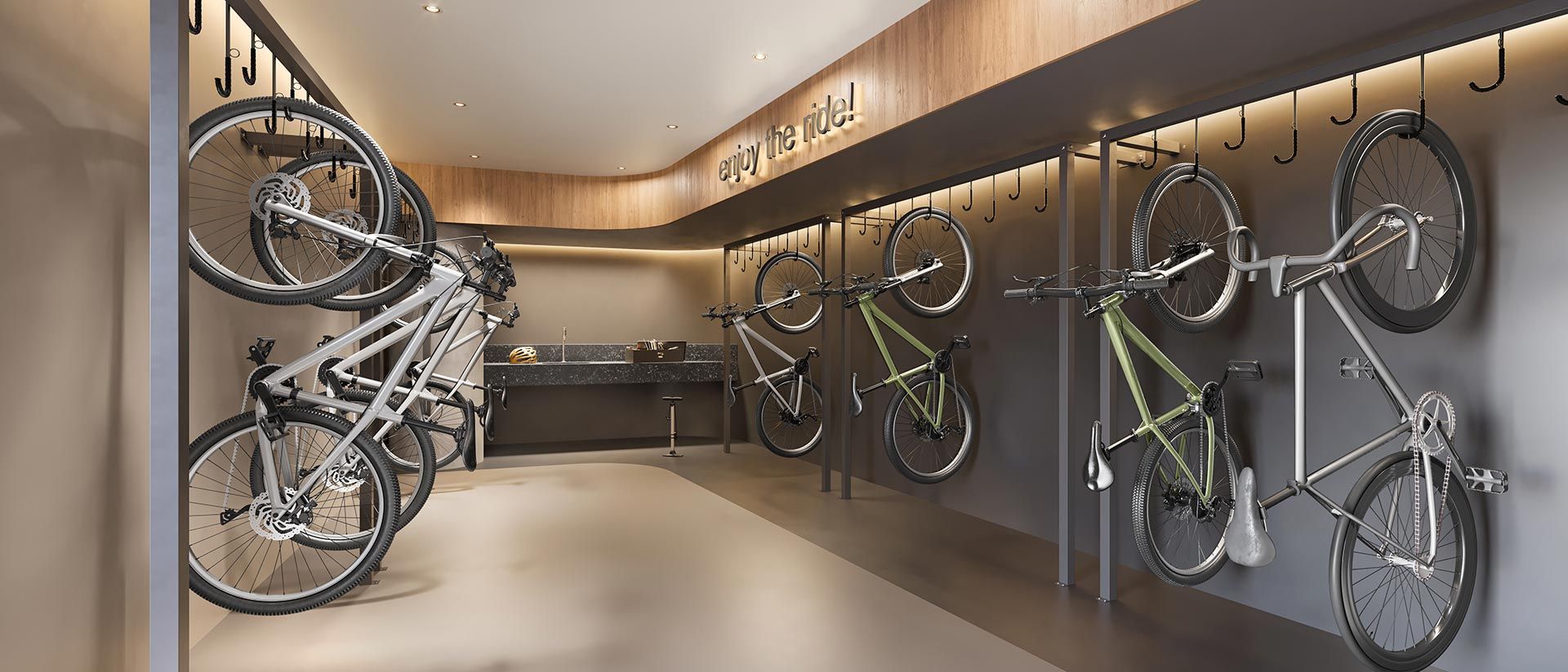 Metropolitan Vila Nova by Helbor — Bicicletário