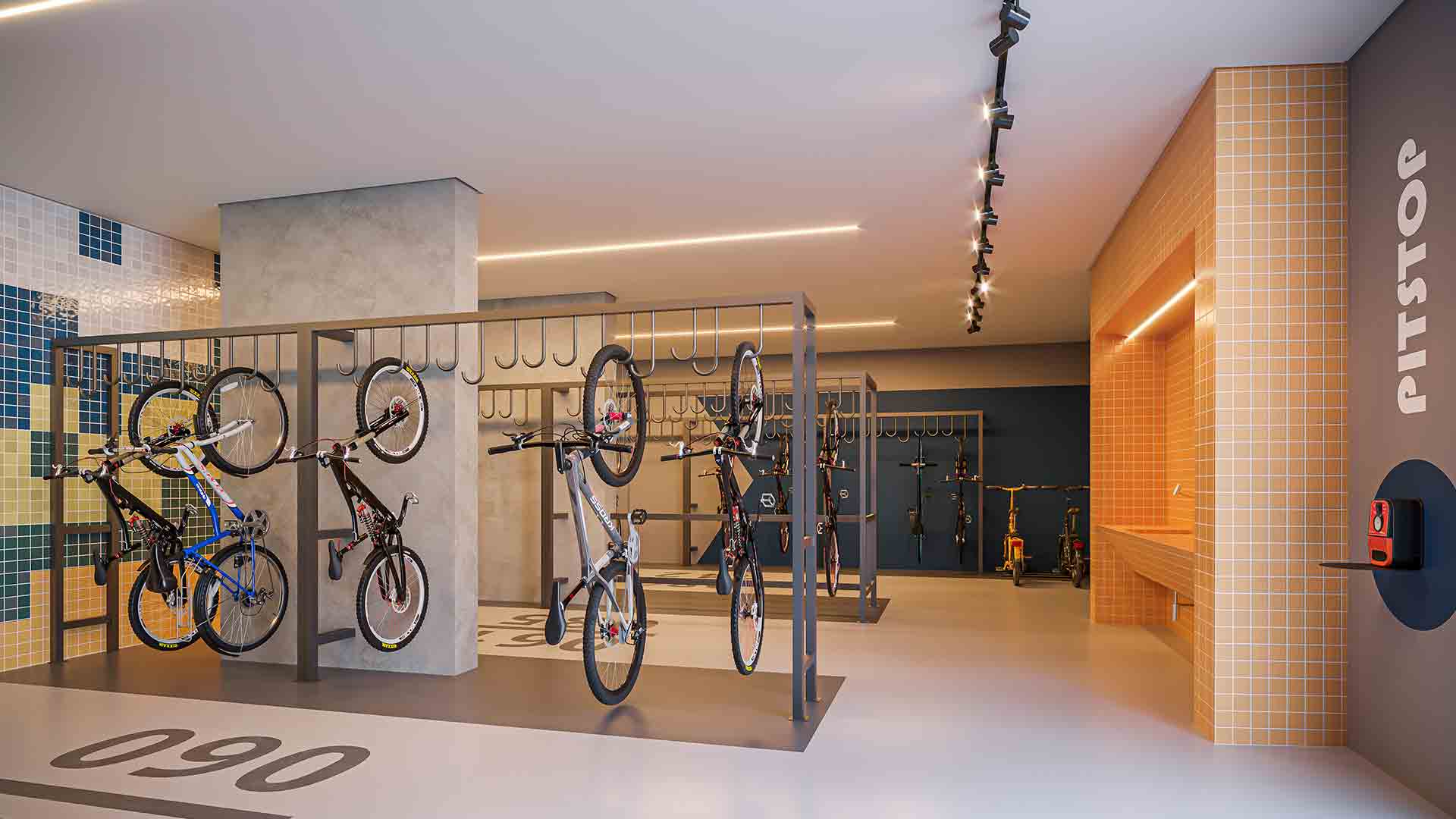 Helbor Alegria Patteo Mogilar — Bicicletario