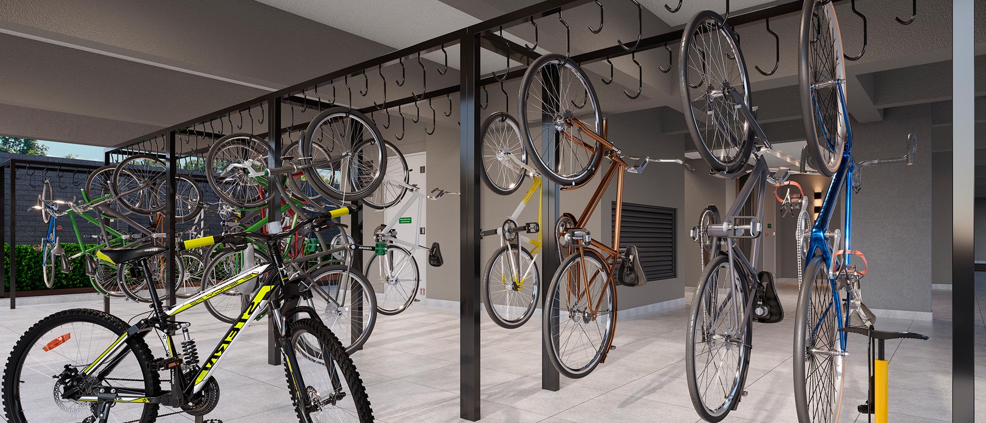 Américas 19 — Bicicletario RJ