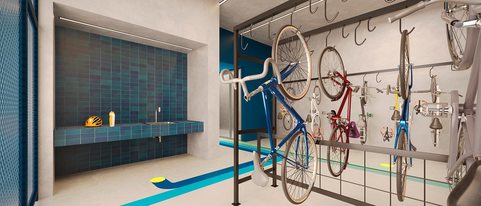 Helbor Patteo Vila Mariana - Life & Office — Bicicletário Life