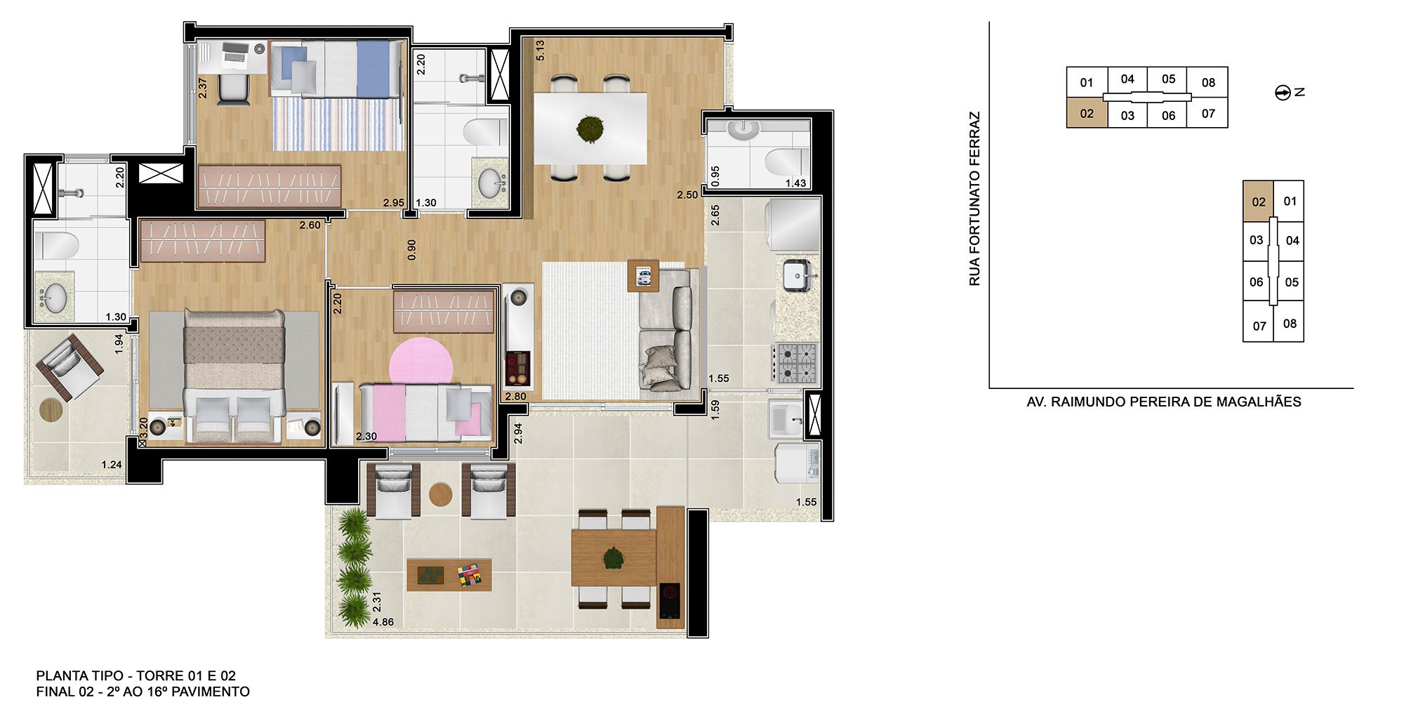 Caminhos da Lapa Home Club - Planta Tipo Padrao - 79m.jpg
