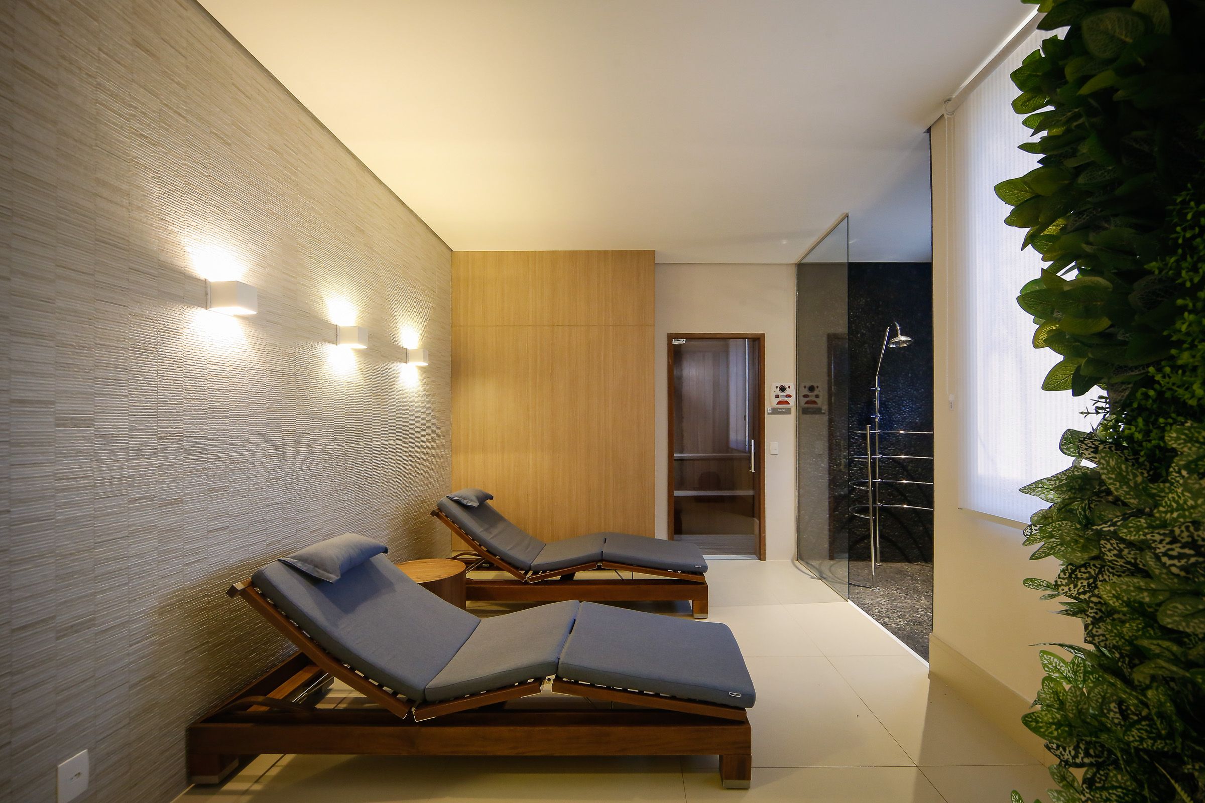 Sauna com Descanso
