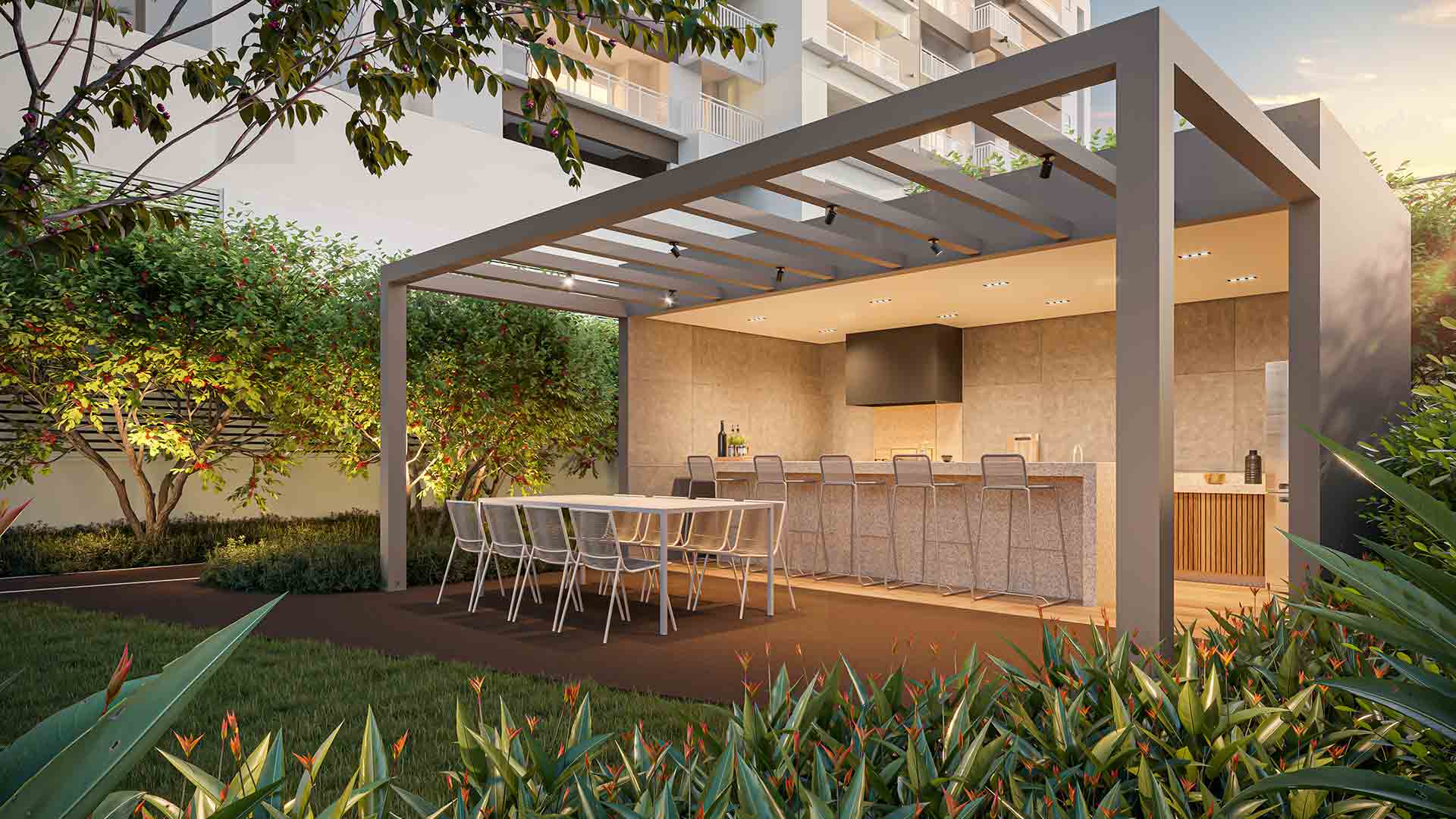 Helbor Alegria Patteo Mogilar — Churrasqueira Externa