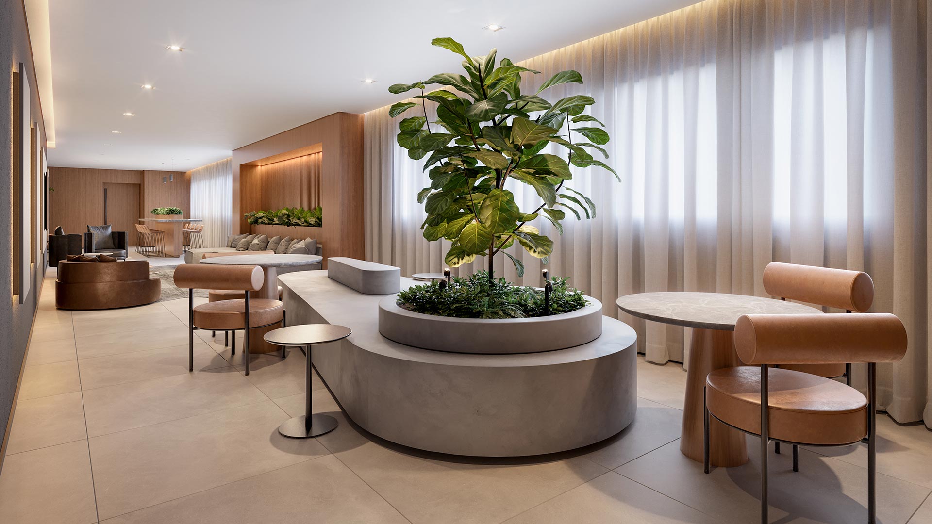 Garden Design. Private Park Residence — Coliving