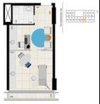 Planta Tipo (final 5) - 29,86 m² privativos 