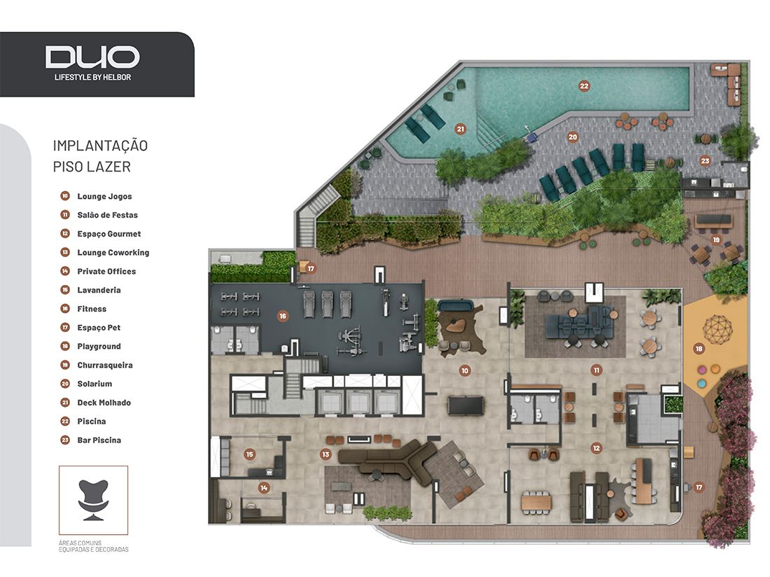 Duo Lifestyle by Helbor — Implantação