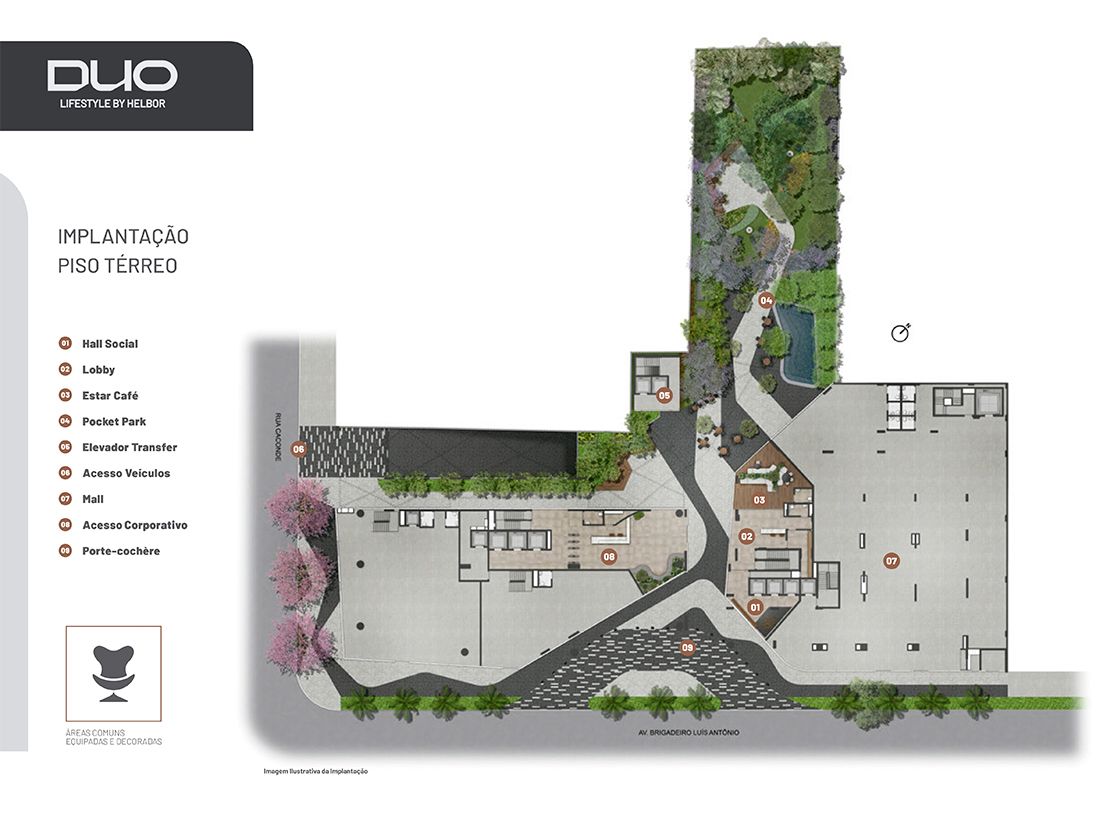 Duo Lifestyle by Helbor — Implantação