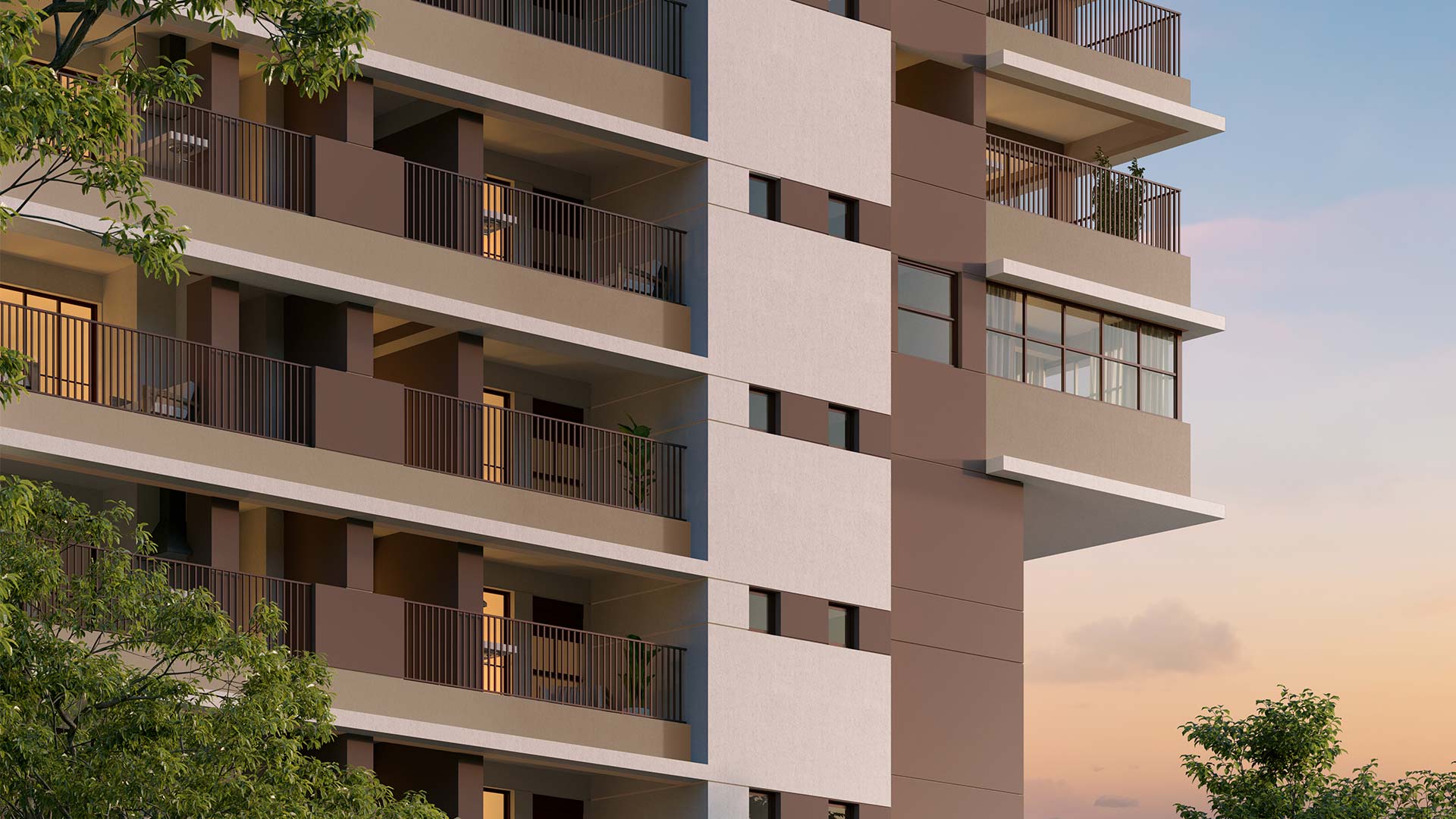 Nova Vivere — Detalhe da Fachada