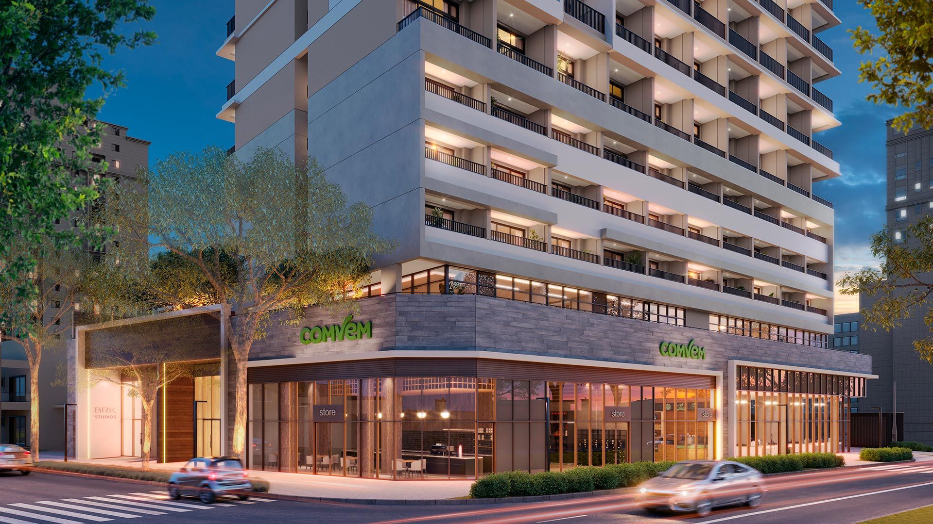 BRK by Helbor — Embasamento