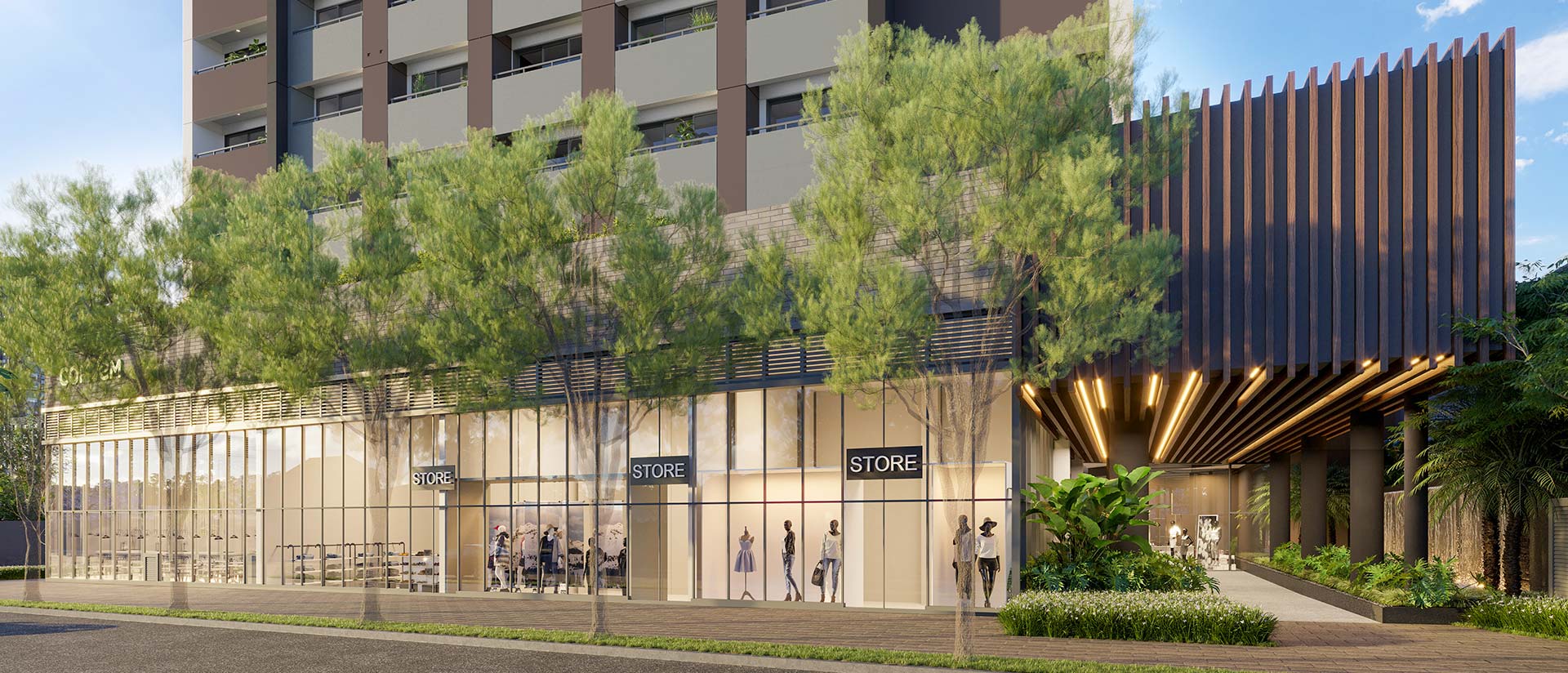 Helbor Patteo Vila Mariana - Life & Office — Embasamento – Rua Domingos de Morais