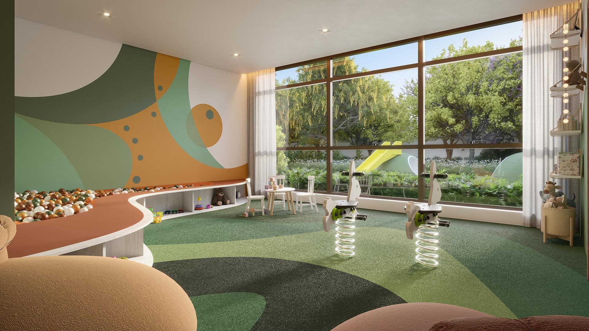 Garden Design. Private Park Residence — Espaço Baby