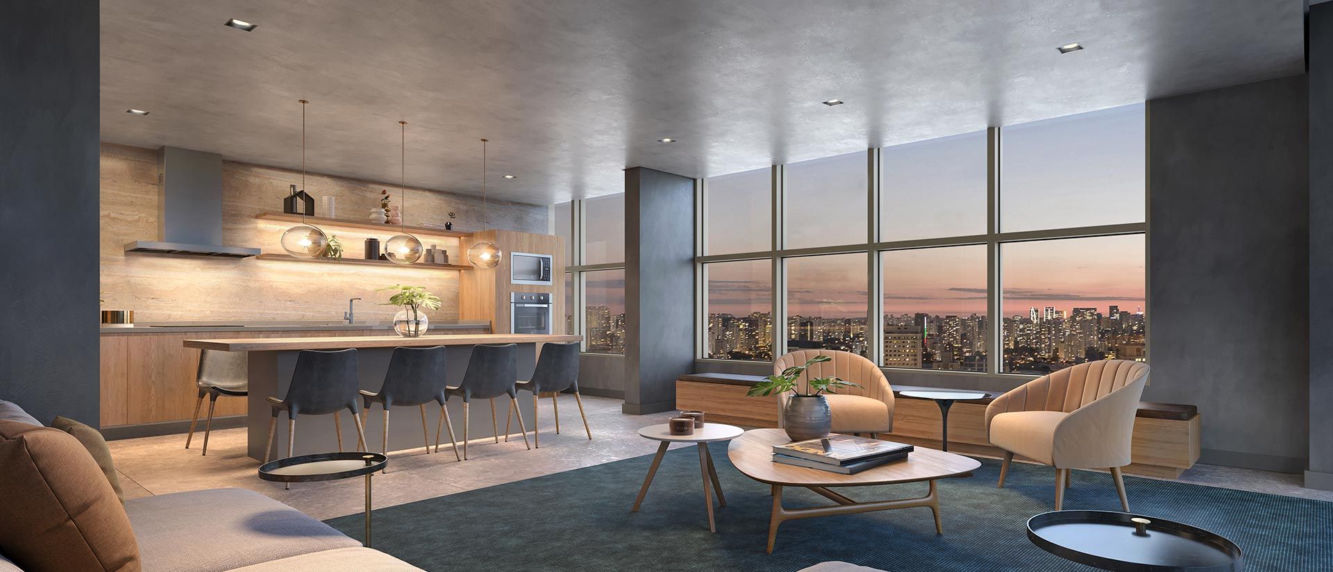 Helbor Open Mind — Espaço Gourmet 1