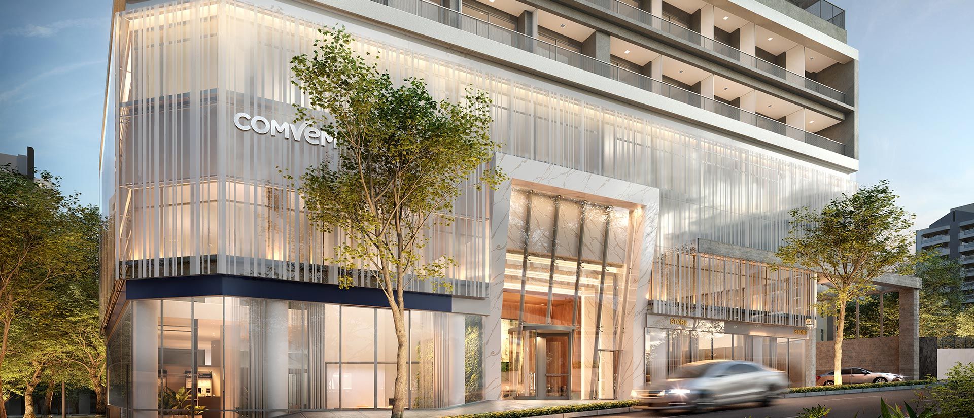 Studios Metropolitan Vila Nova by Helbor — FACHADA COMVEM