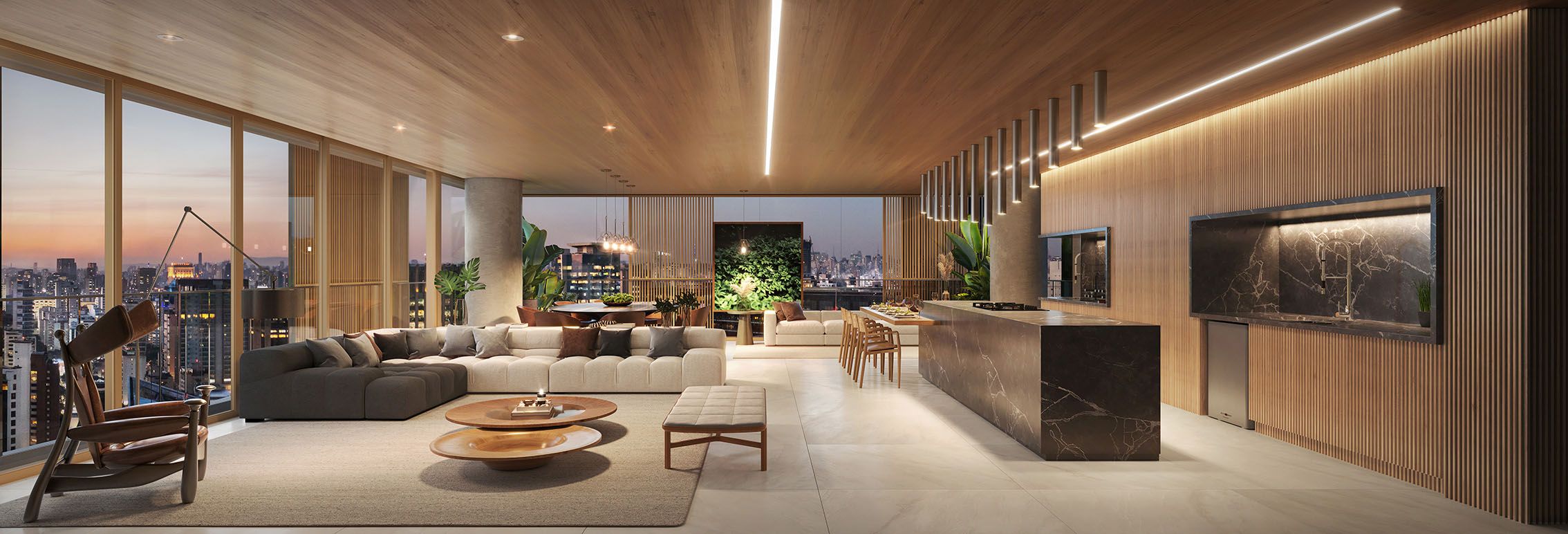 Planta 355m² | 4 Suítes