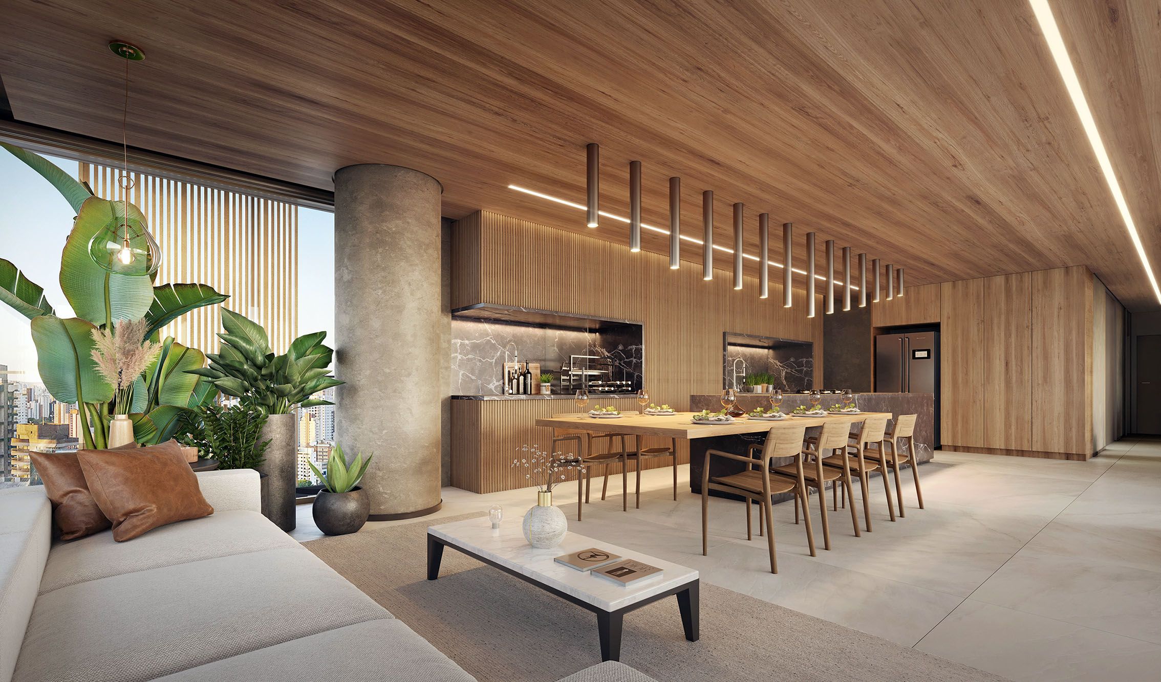 Planta 355m² | 4 Suítes