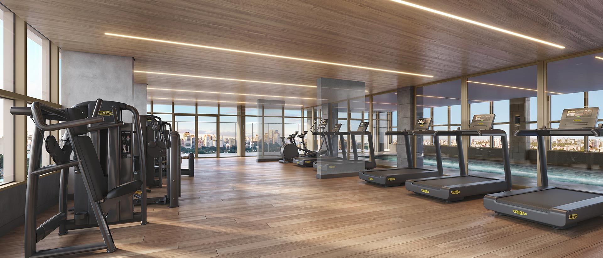 Helbor Open Mind — Fitness by Technogym