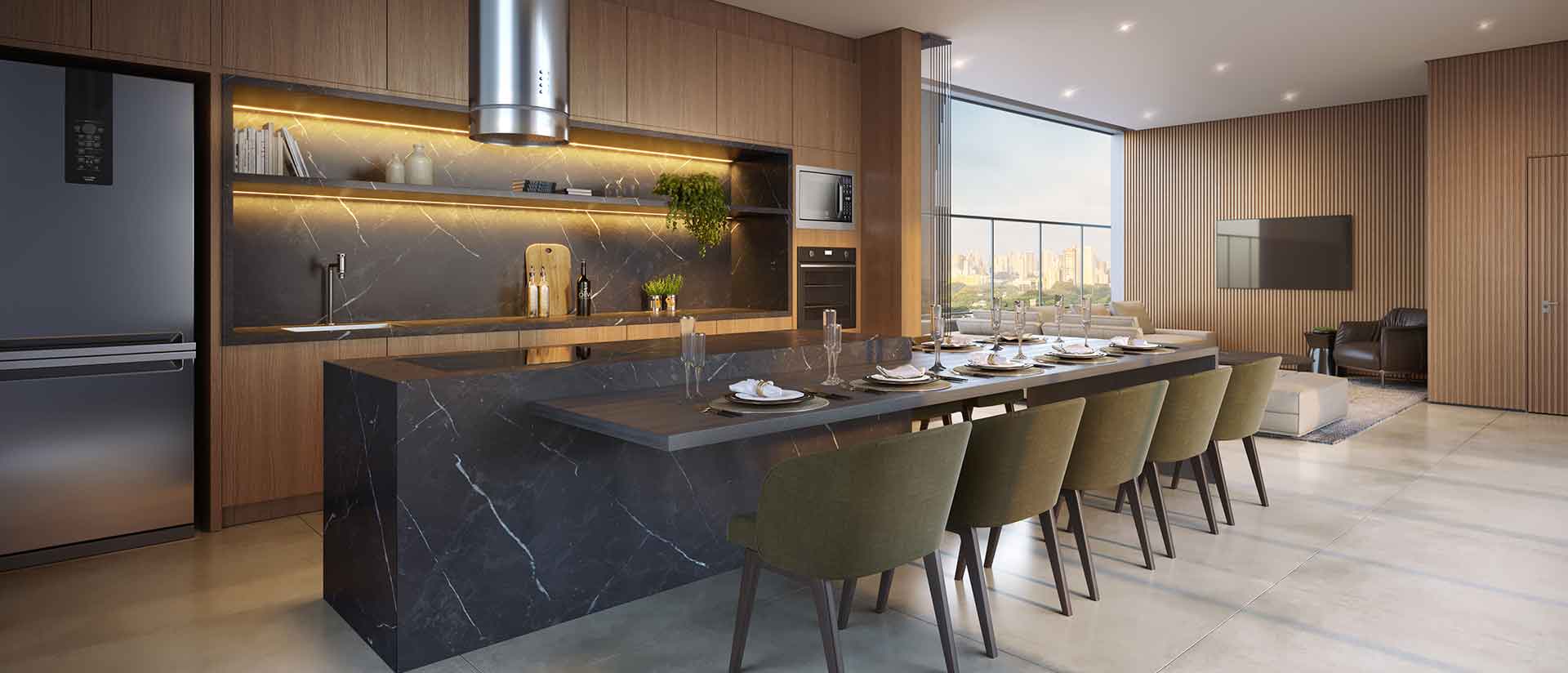 Metropolitan Vila Nova by Helbor — Espaço Gourmet