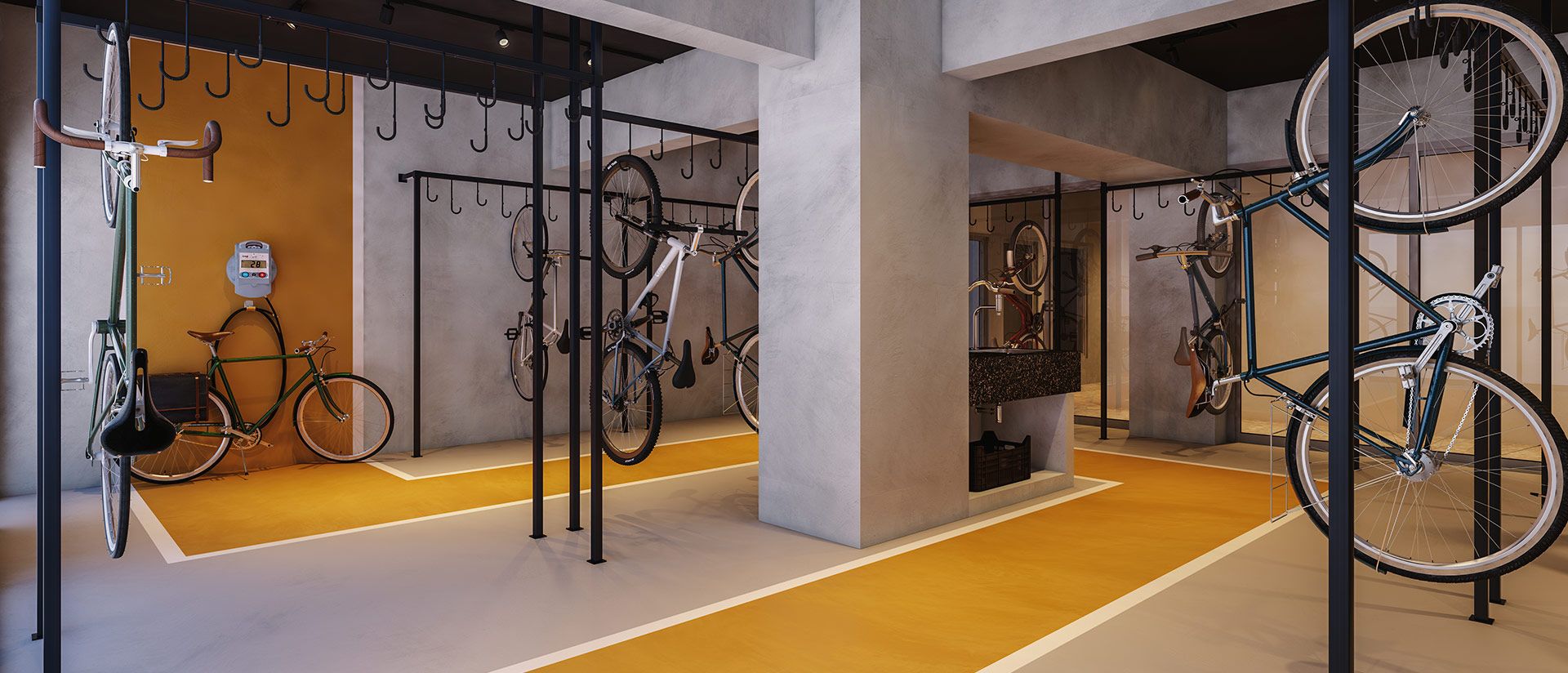 Helbor B Liv — Helbor B Liv Bicicletario