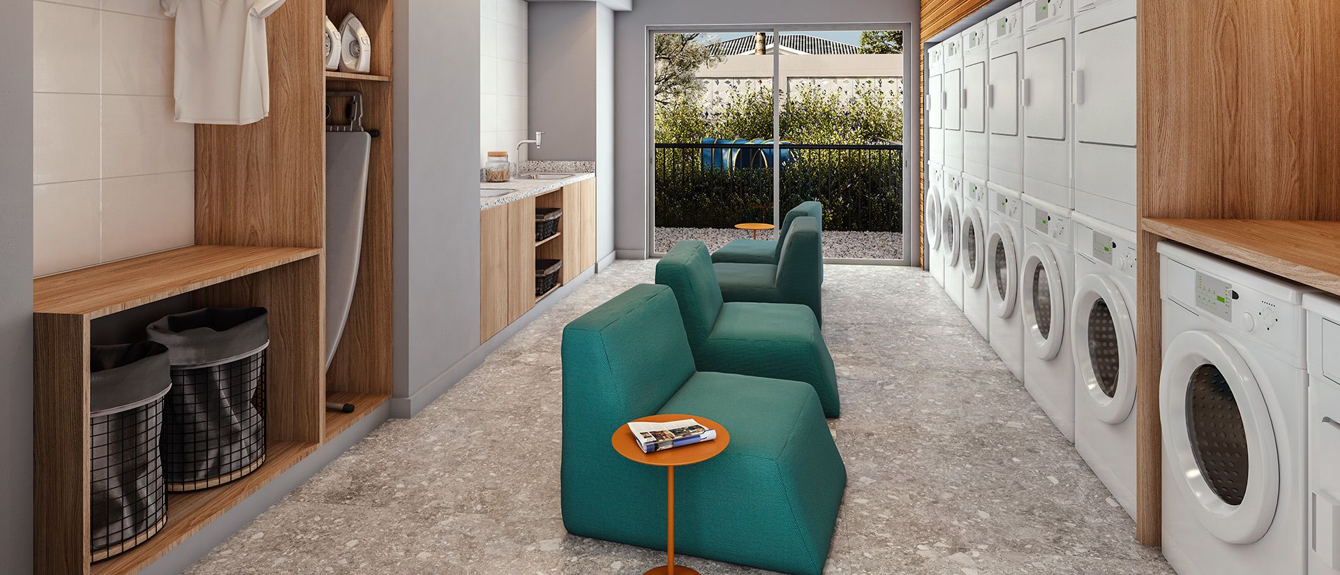 Helbor B Liv — Helbor B Liv Lavanderia