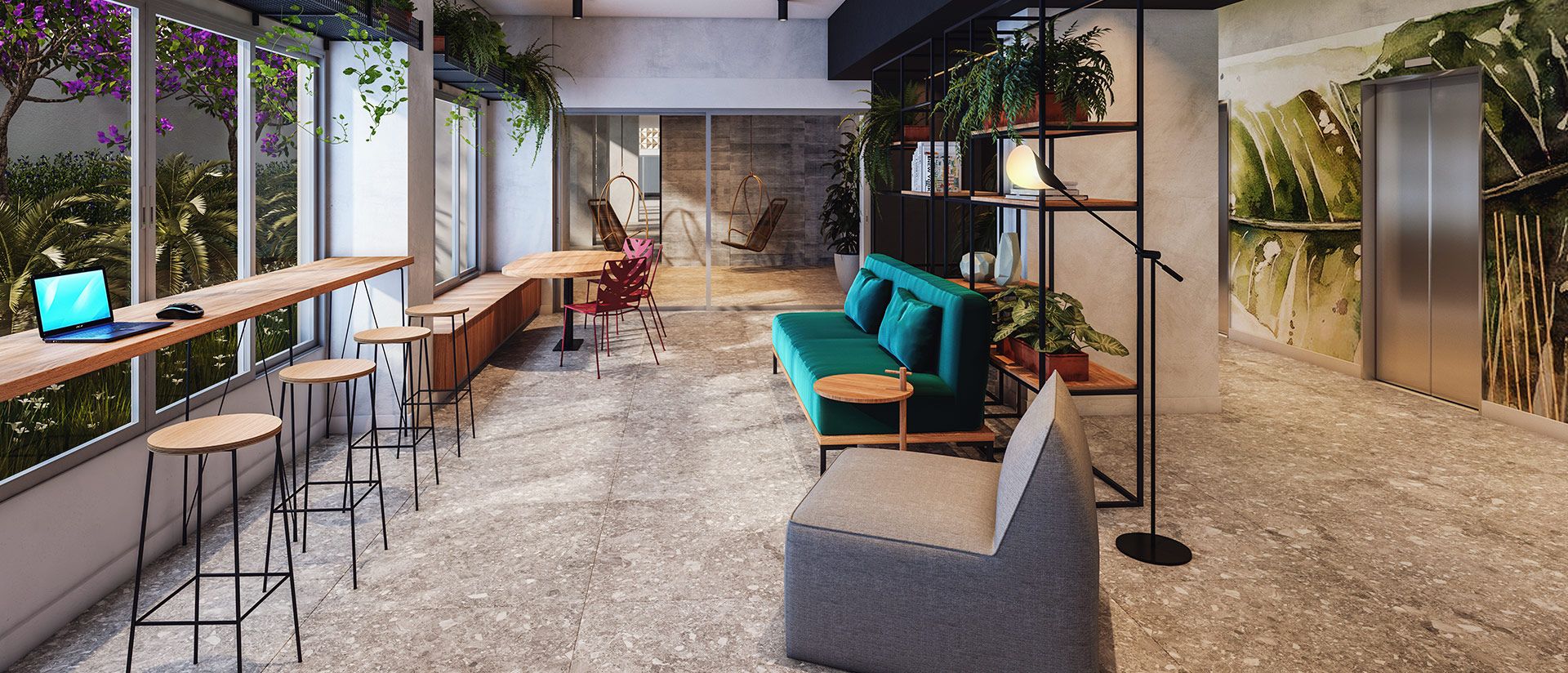 Helbor B Liv — Helbor B Liv Lobby