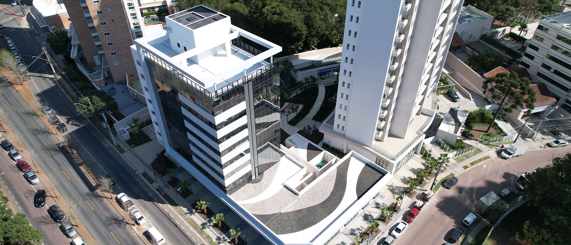 Helbor Offices Prime Ecoville — Helbor Offices Prime Visão aerea