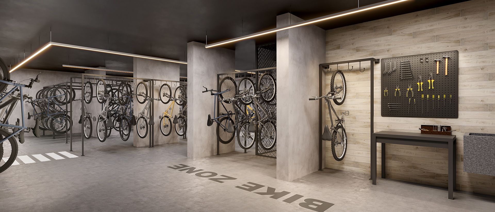 Helbor Patteo São Paulo — Helbor Patteo SP Bicicletario