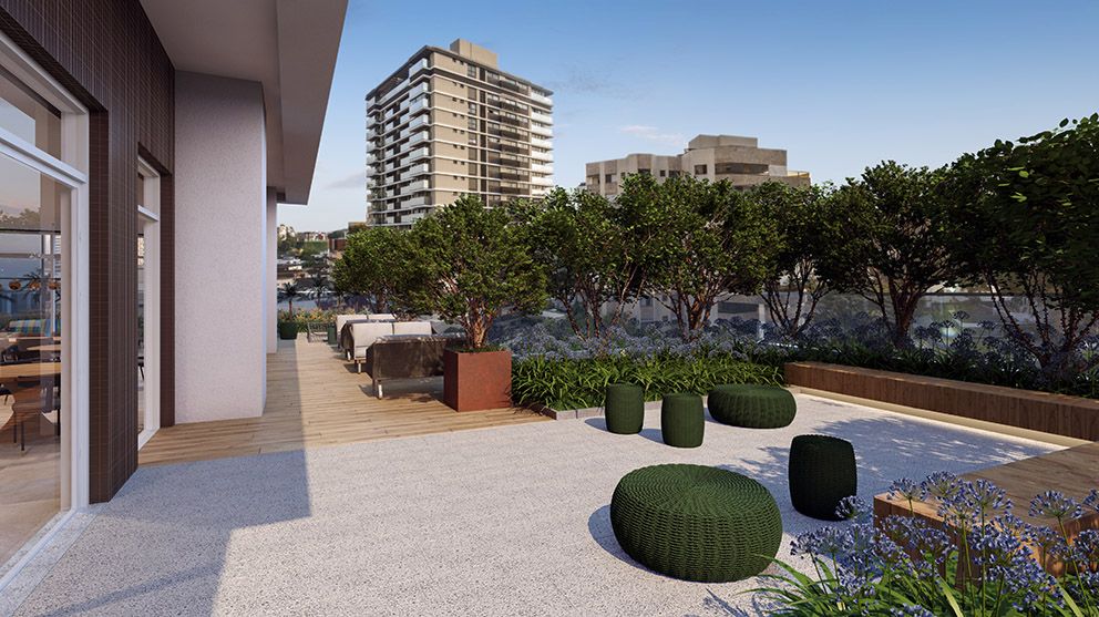 Helbor Signature — Lounge Apoio Festas