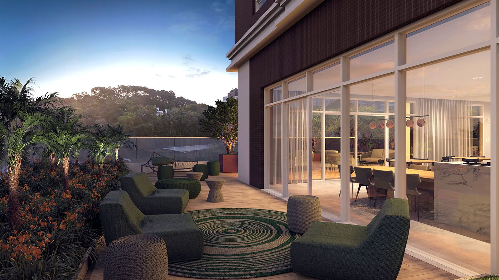 Helbor Signature — Varanda Apoio Festas