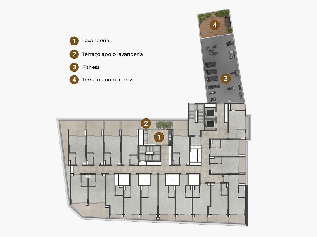 Studios Metropolitan Vila Nova by Helbor — Implantação