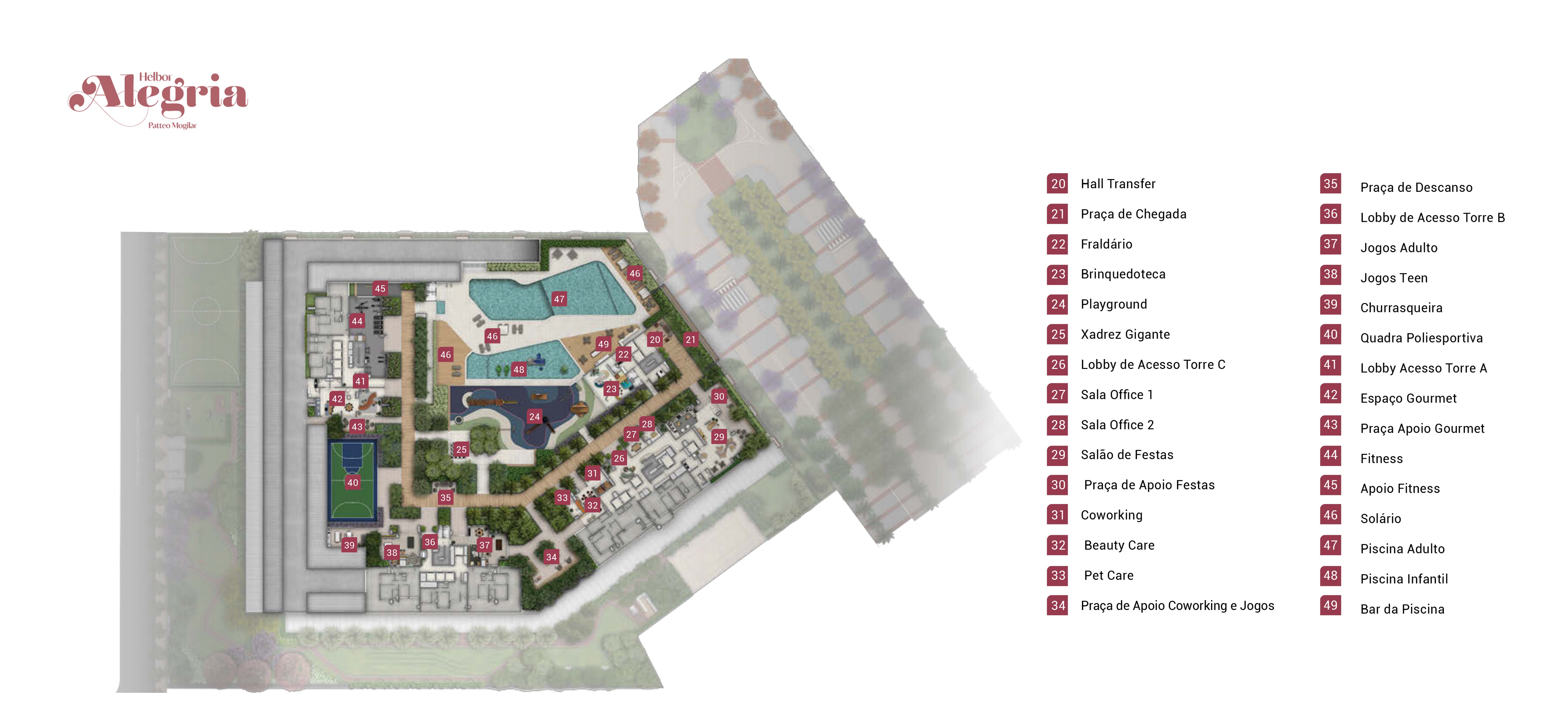 Helbor Alegria Patteo Mogilar — Implantação