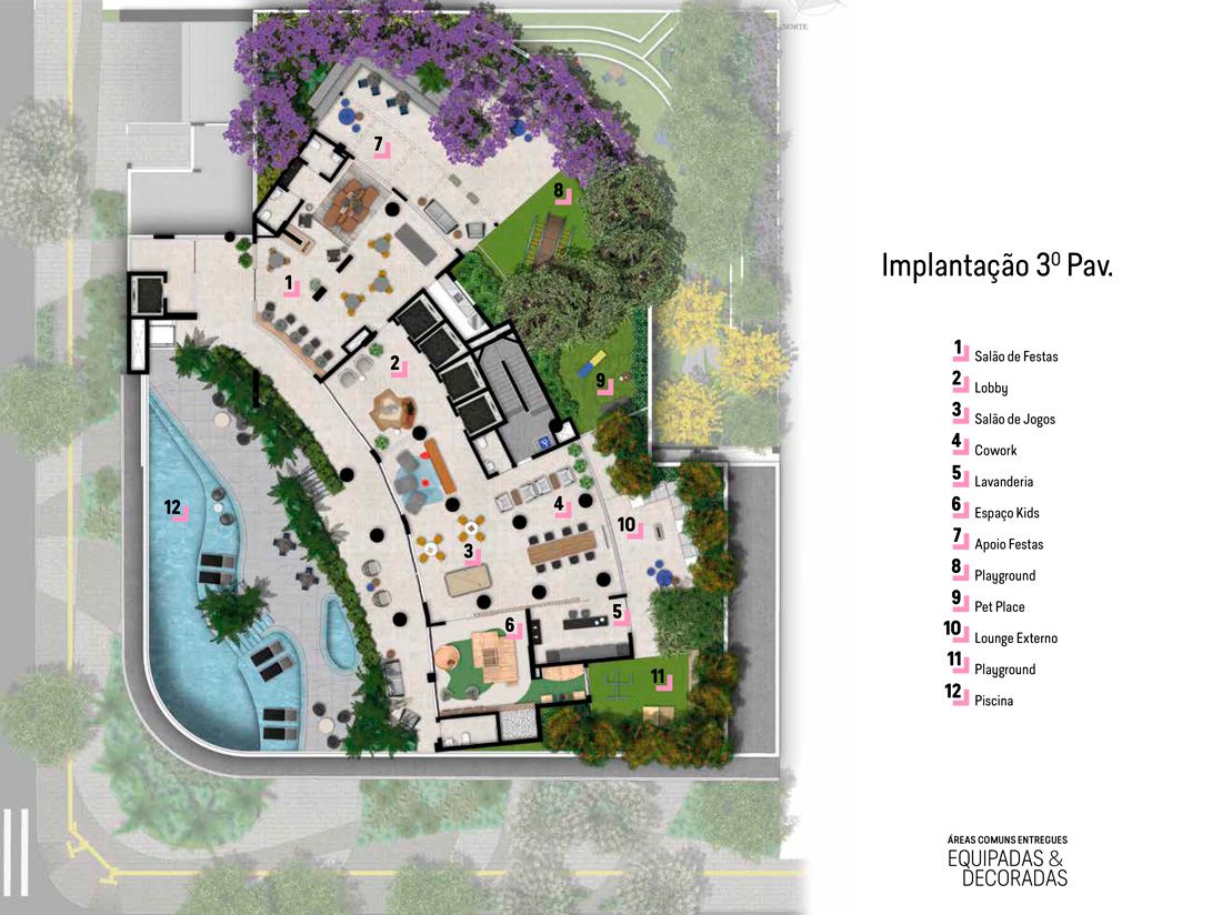 Helbor Window Moema — Implantação