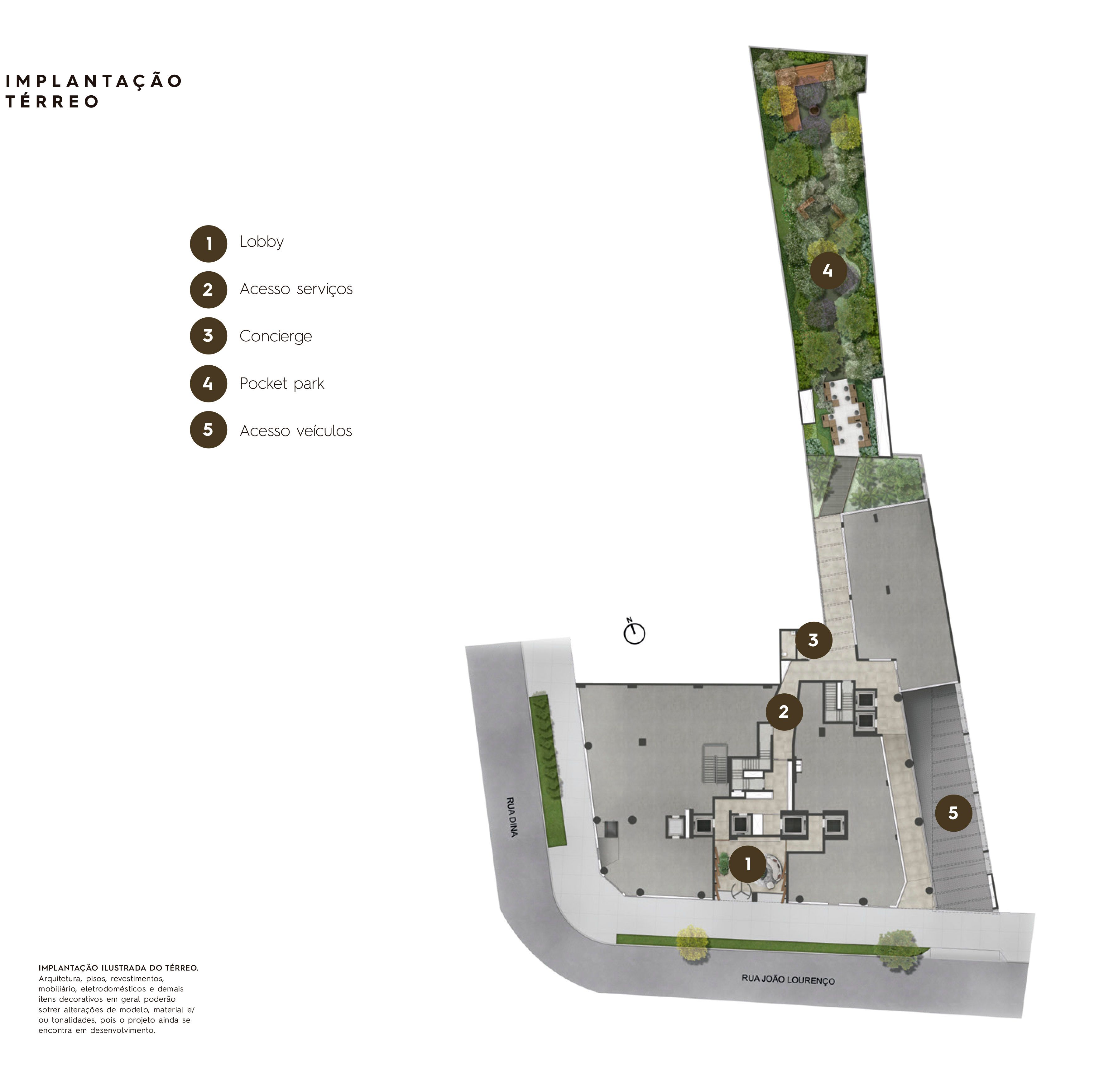 Metropolitan Vila Nova by Helbor — Implantação