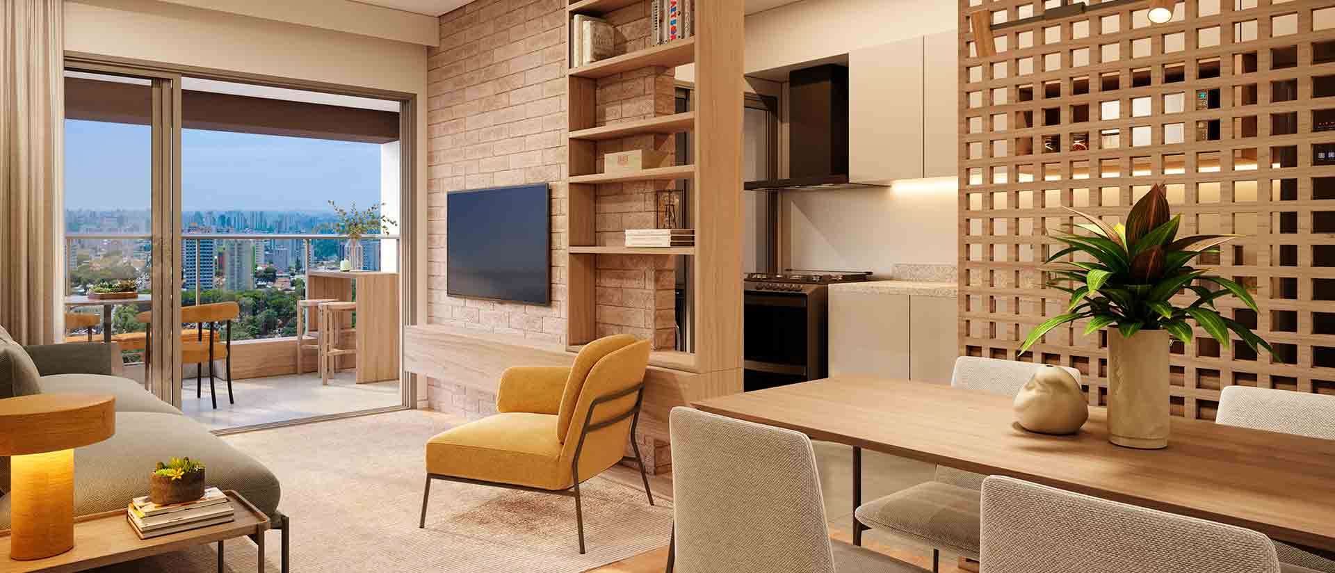 Helbor Patteo Vila Mariana - Home — Living 30m²