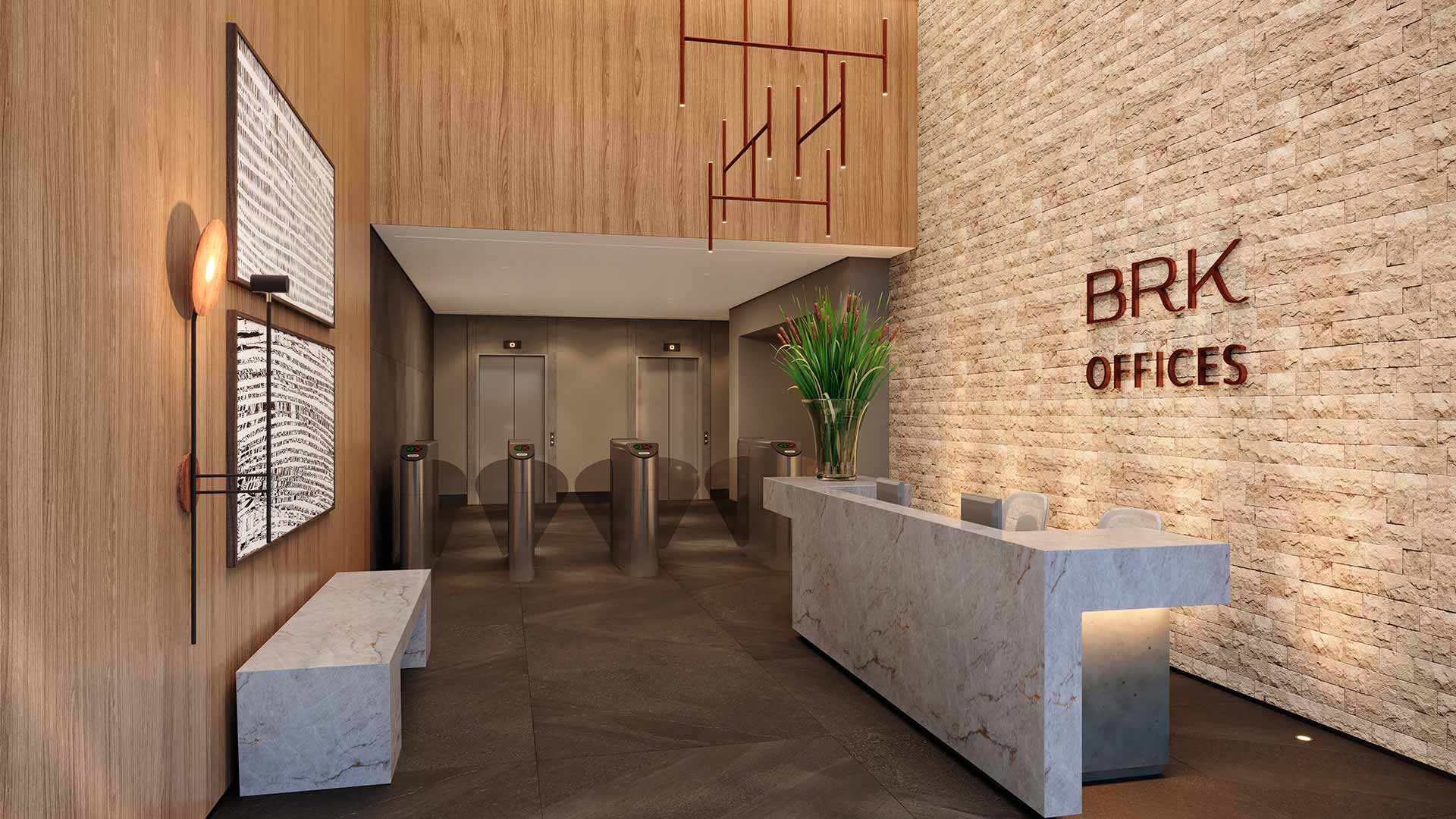 BRK by Helbor — Lobby Comercial