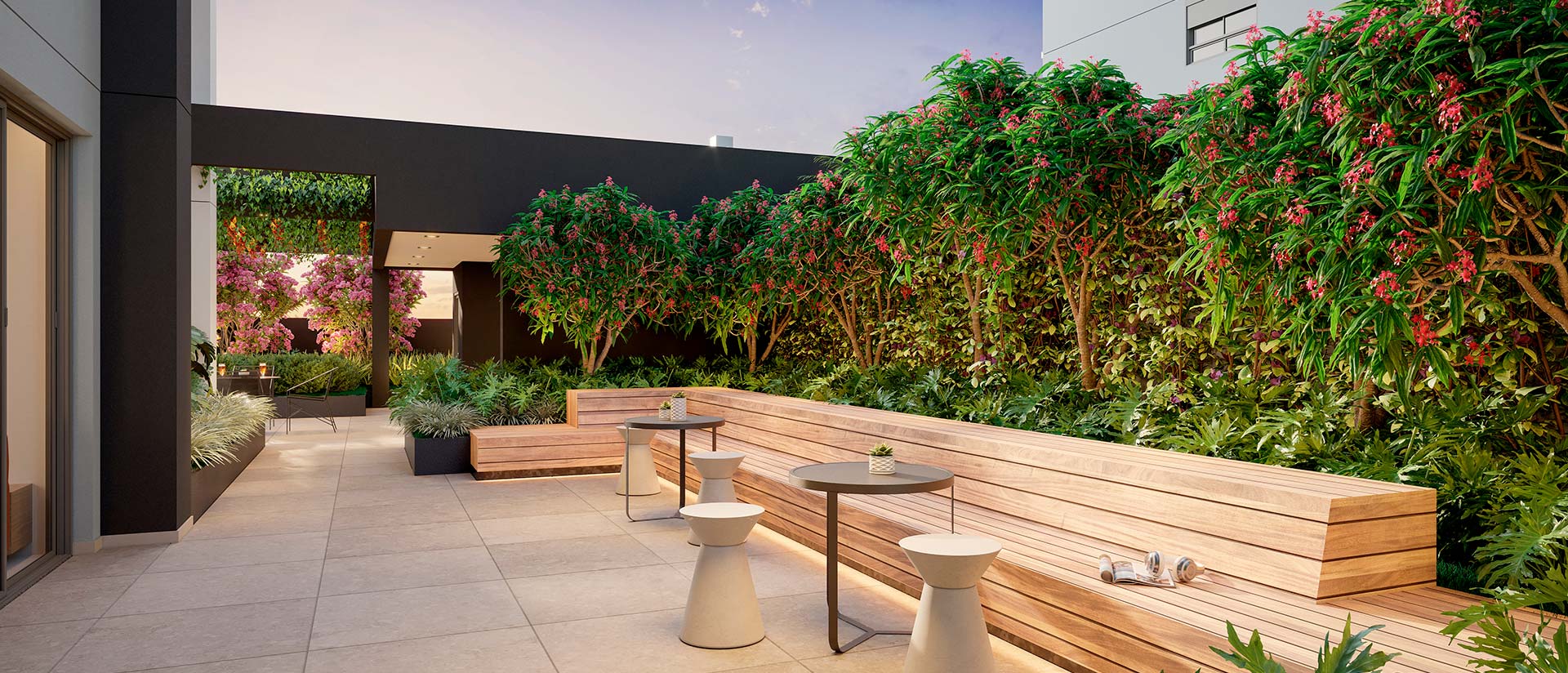 Helbor Patteo Vila Mariana - Life & Office — Lounge externo Life