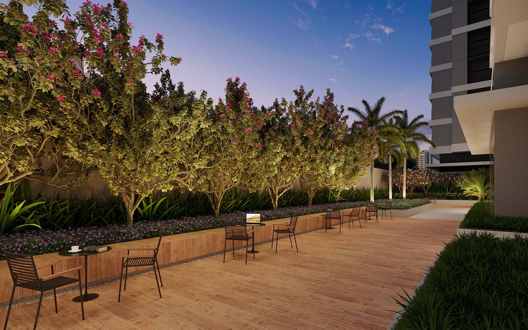 My Place Jardim Botânico By Helbor — Praça de Apoio