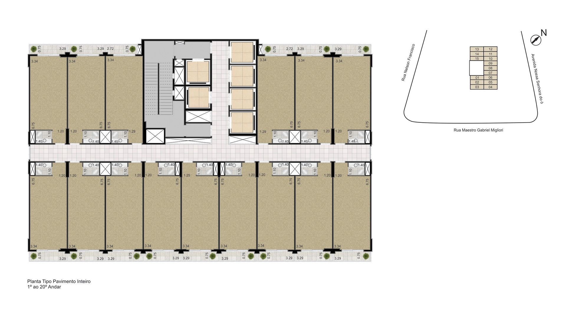Offices SPIII Planta Tipo Pavimento