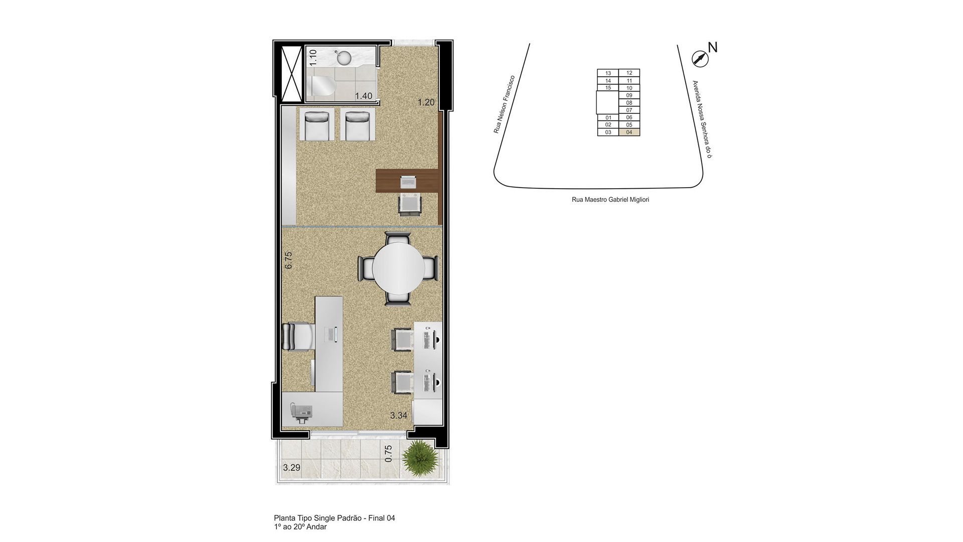 Offices SPIII Planta Tipo Single