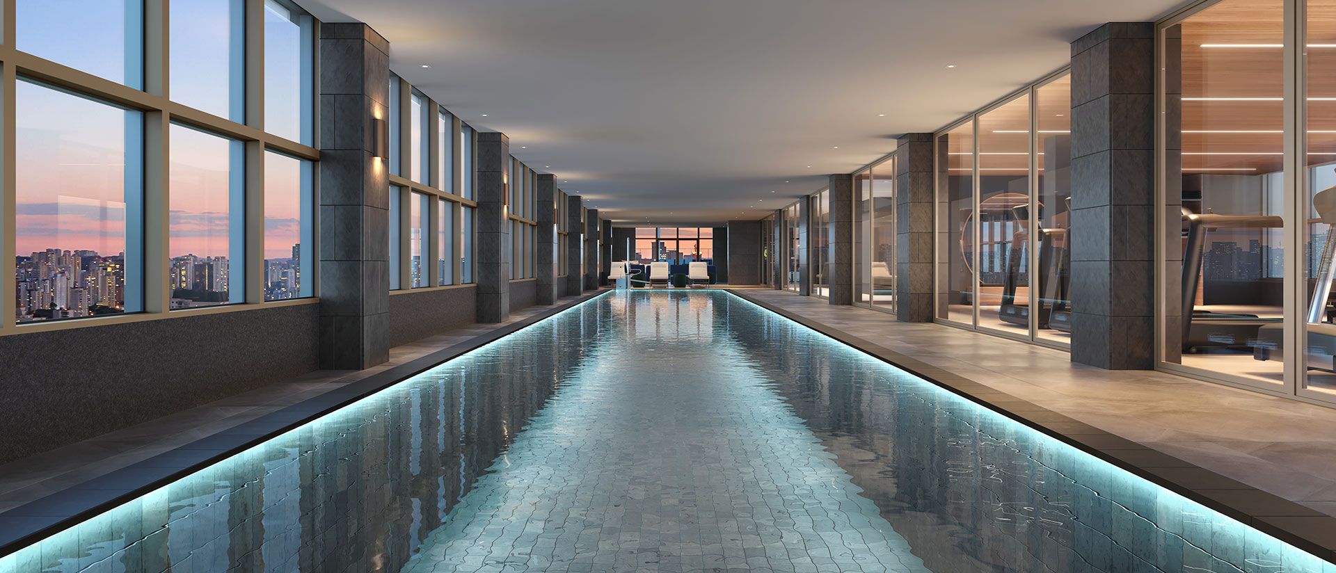 Helbor Open Mind — Helbor Open Mind Piscina Coberta