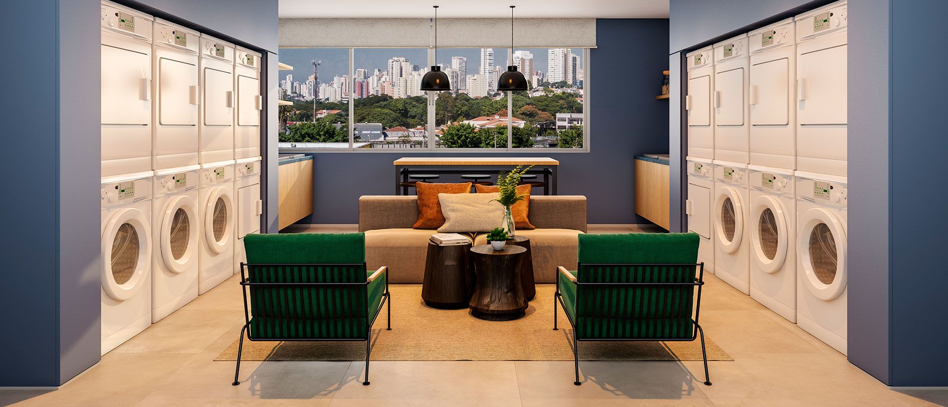 Helbor Patteo Klabin  — Patteo Klabin lavanderia