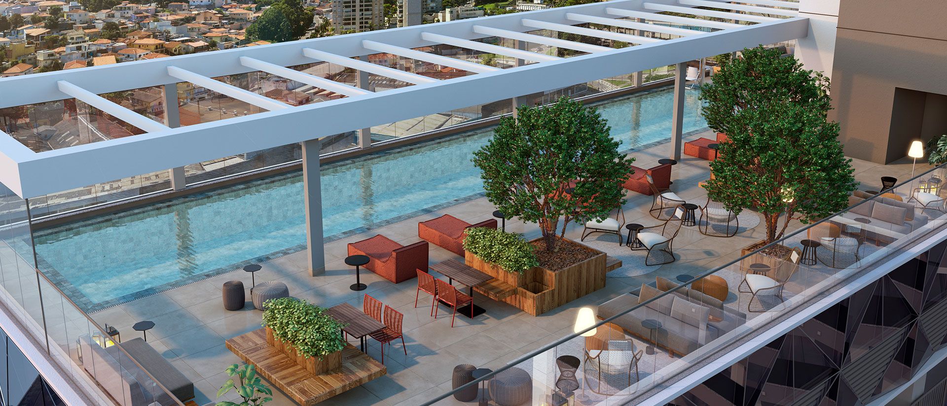 Helbor Patteo Klabin  — Patteo Klabin piscina