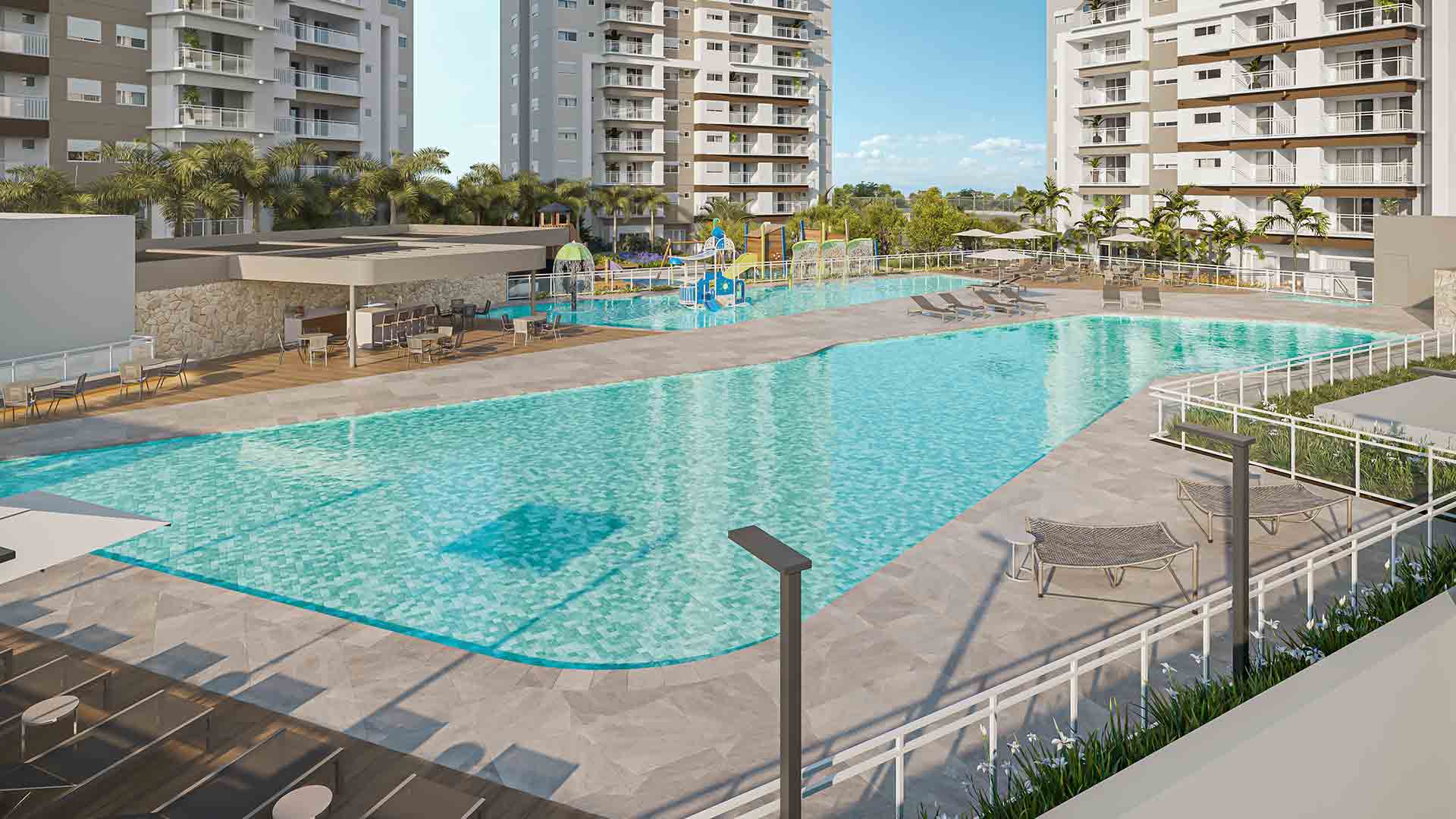 Helbor Alegria Patteo Mogilar — Piscina Adulto