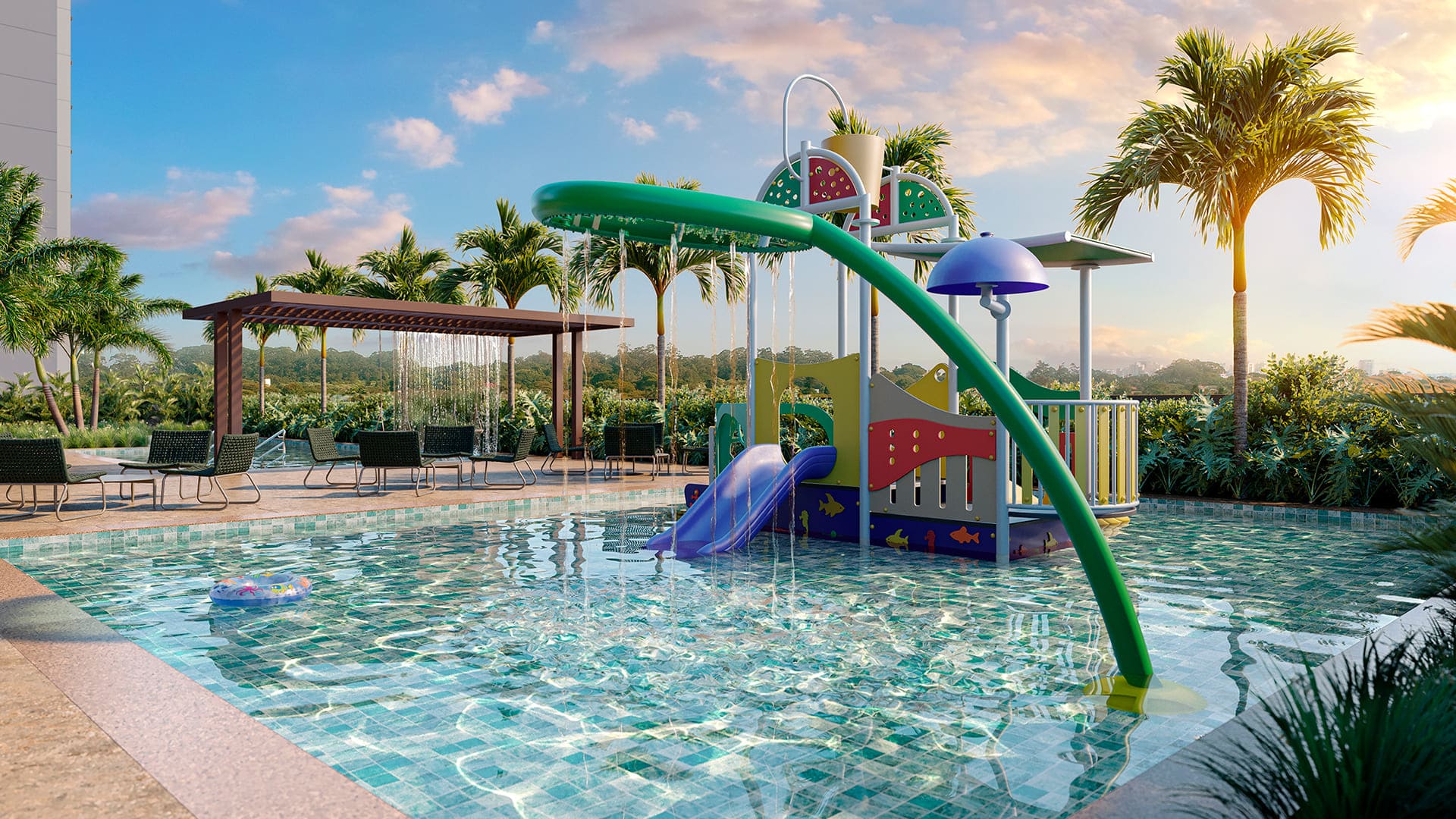 Helbor Clube Patteo São Bernardo — Piscina Infatil