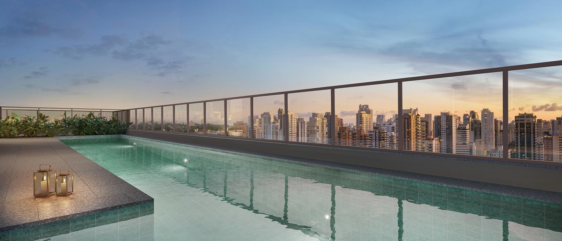 ROYA Perdizes — Piscina