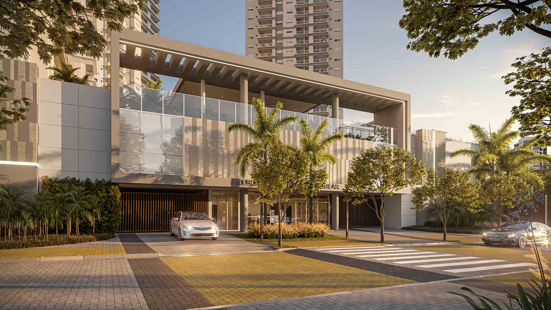 Helbor Alegria Patteo Mogilar — Portaria e Acessos